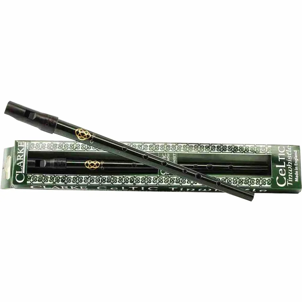 Clarke Tinwhistle CWD Celtic D Whistle - ciemnozielony