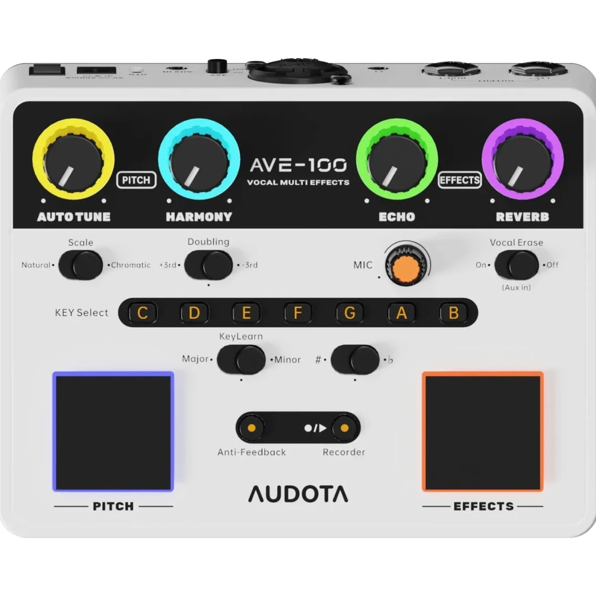 AVE-100 Multi Vocal Effects - korekcja tonacji, harmonia, pogłos i echo