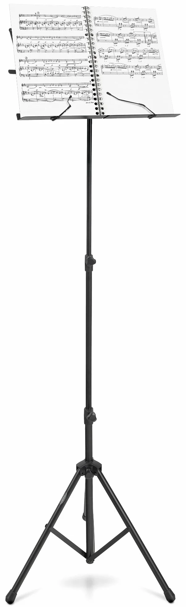 Classic Cantabile Stojak na nuty Easy czarny 45-118 cm 1,2 kg