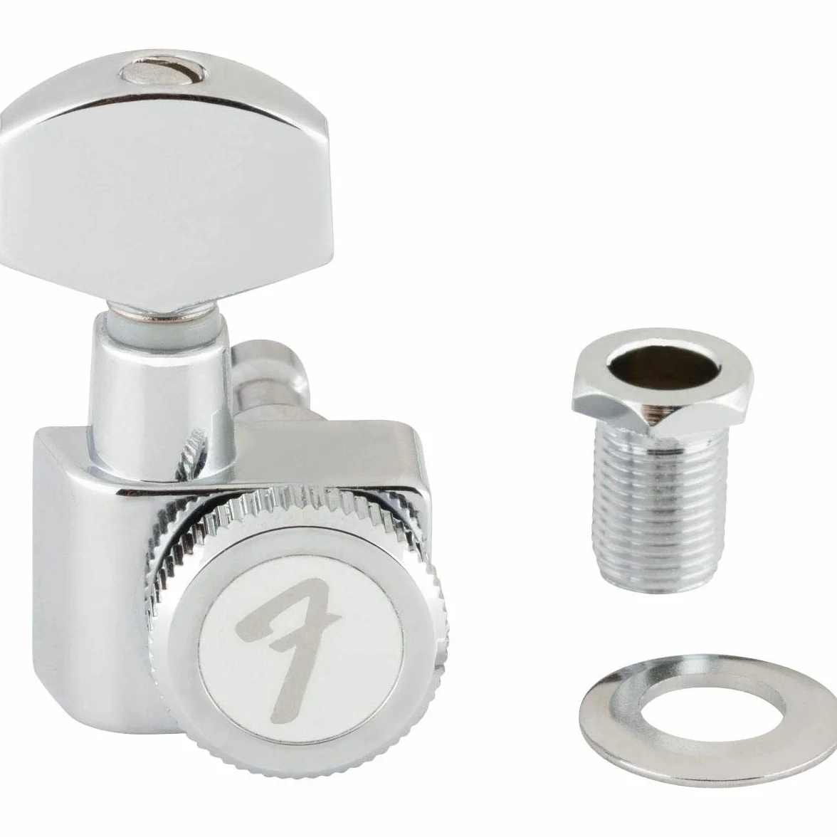 Fender Mechanizm blokujący do gitary elektrycznej Stratocaster/Telecaster, krótkie fale, 6 sztuk, chrom