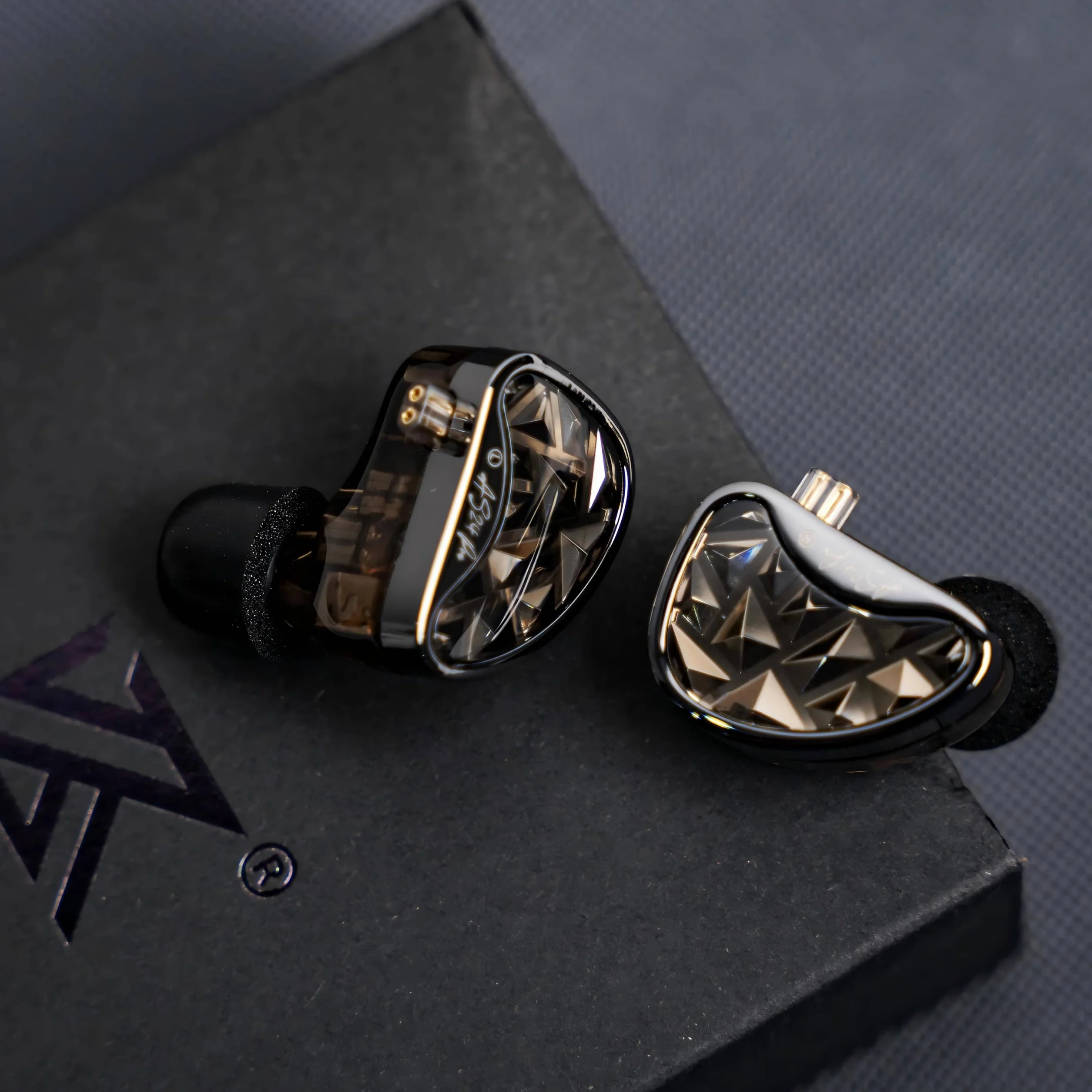 LINSOUL KZ AS24 Pro 12BA Drivers In-Ear Monitor, regulowane HiFi IEM, przewodowe słuchawki douszne ze zdejmowanym 2-pinowym posrebrzanym kablem dla muzyków audiofilów (standard, bez mikrofonu)