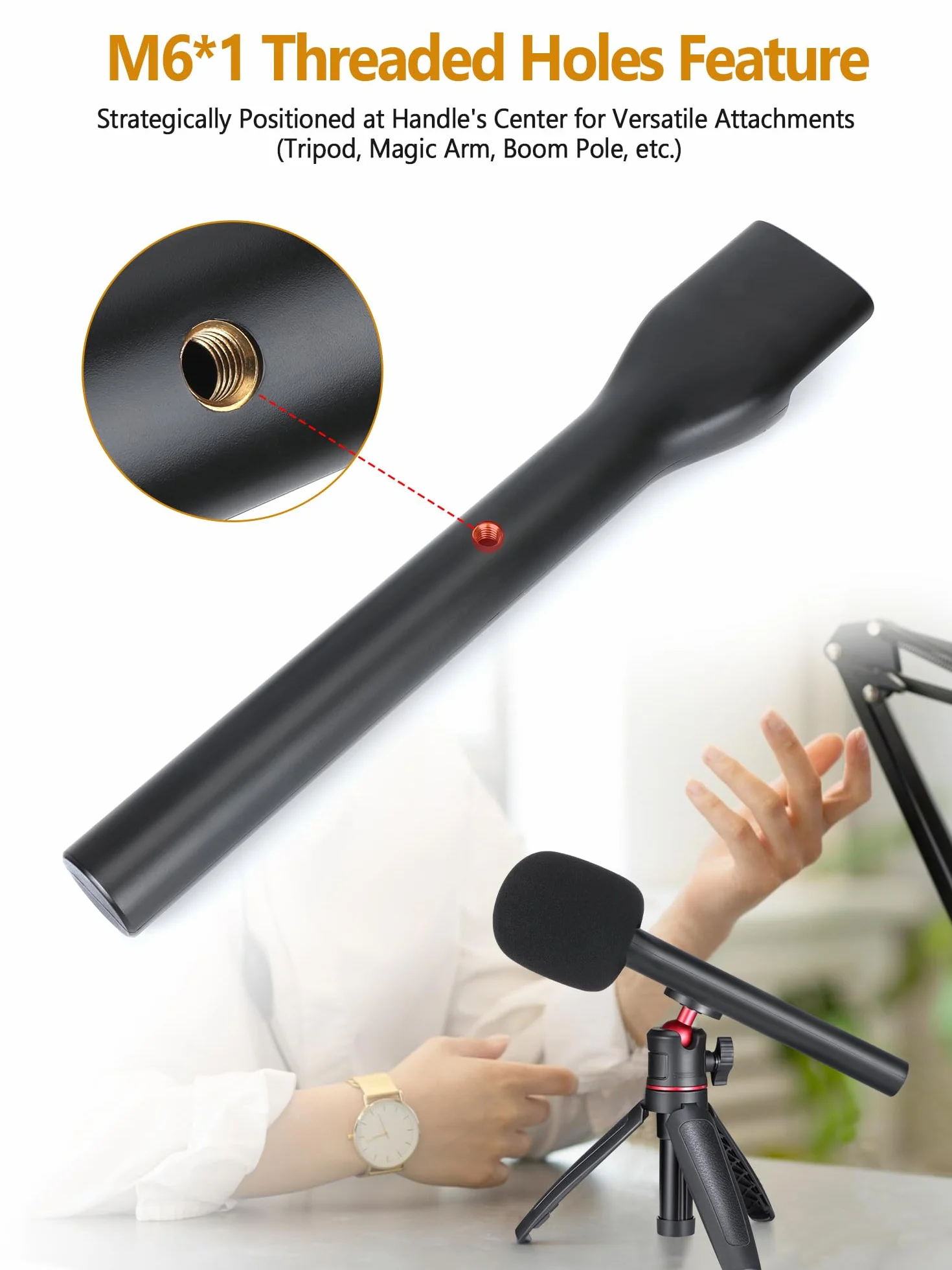 YOUSHARES 2 Szt. Bezprzewodowy Adapter Mikrofonowy Kompatybilny z DJI Mic, Mic 2, Rode Wireless GO II