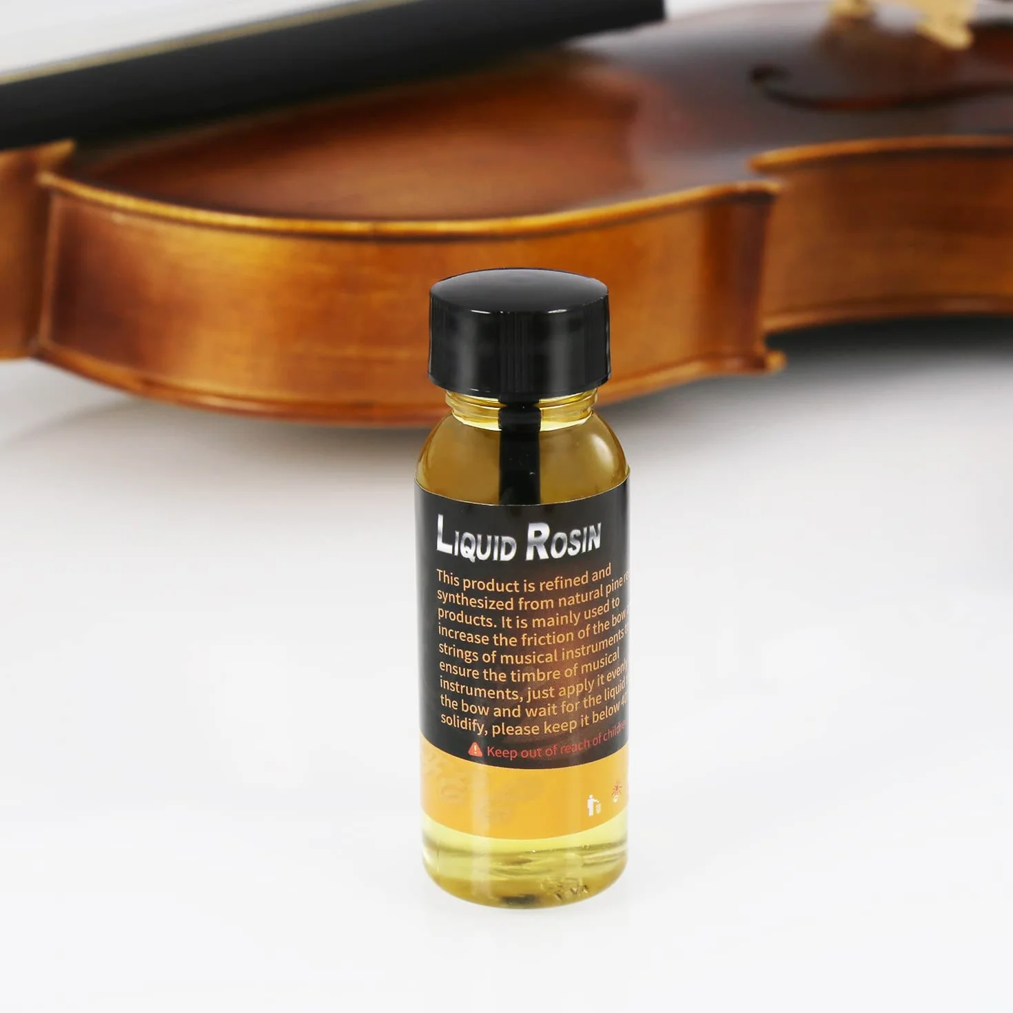 Płynna kalafonia skrzypcowa, kalafonia bezpyłowa na skrzypce, altówka, wiolonczela, 28,9 g/30 ml