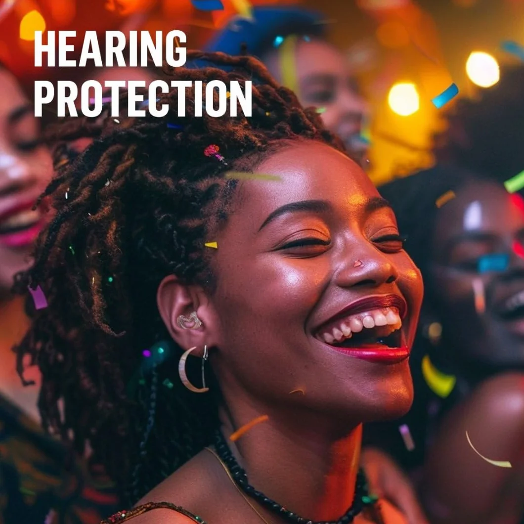 Noise Cancelling zatyczki do uszu 19 dB High Fidelity ochrona słuchu koncert muzyka festiwal