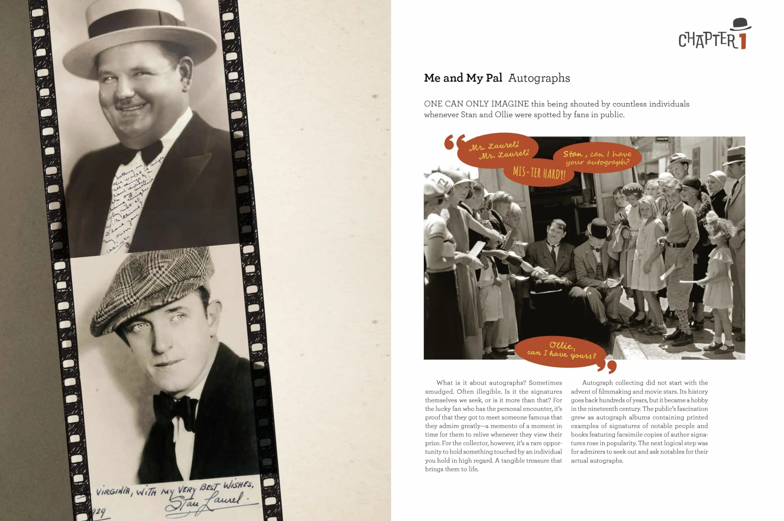 Collecting Laurel and Hardy: Autographs, Posters, Toys, Dolls, Games, Trading Cards, Comic Books, Costumes, Props, and More!