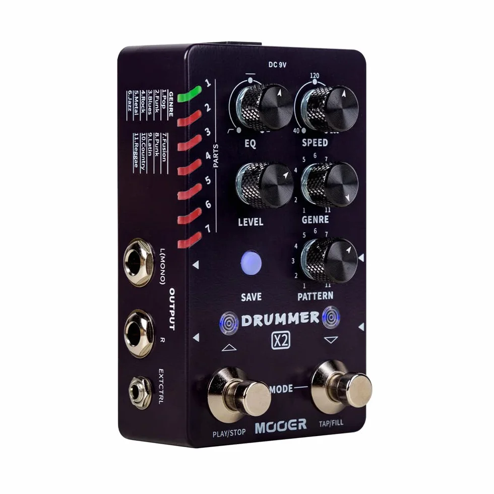Mooer Drummer X2 Drum Machine