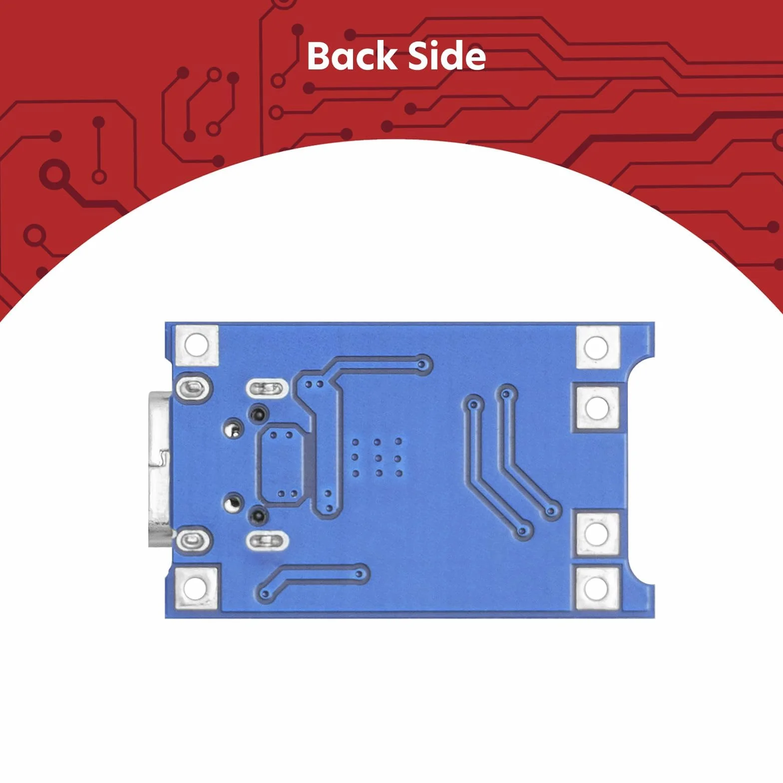 AZDelivery 5X TP4056 moduł ładowania akumulatora – USB typ C, obwód ochronny, wskaźniki LED – niezbędny do baterii litowo-jonowych lub LiPo