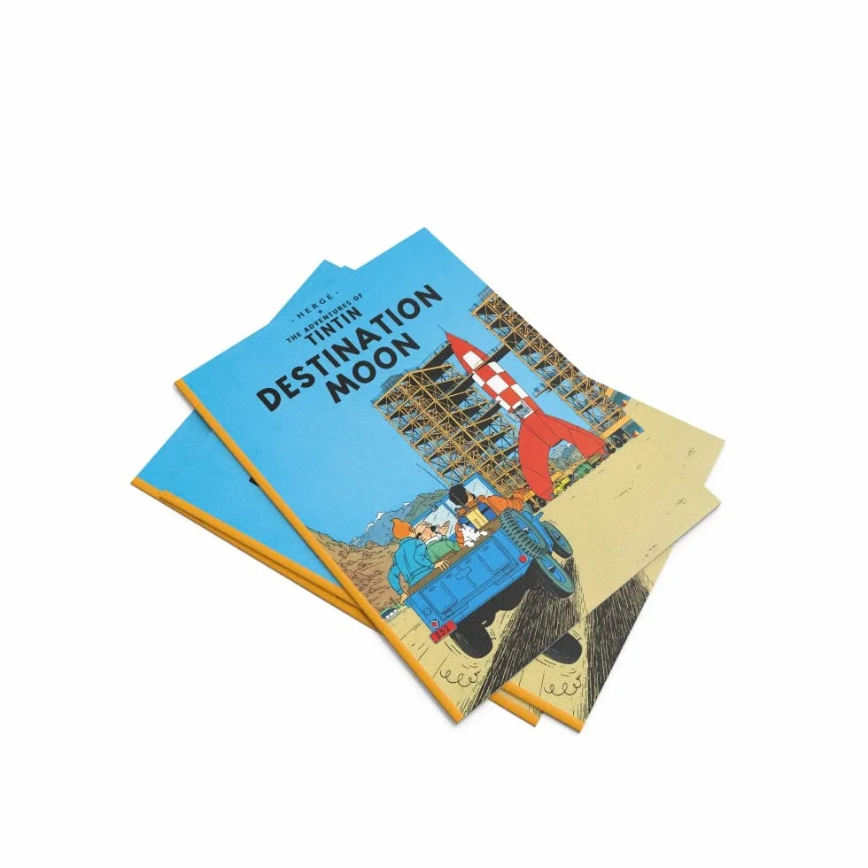 Destination Moon: The Official Classic Children’s Illustrated Mystery Adventure Series (The Adventures of Tintin)