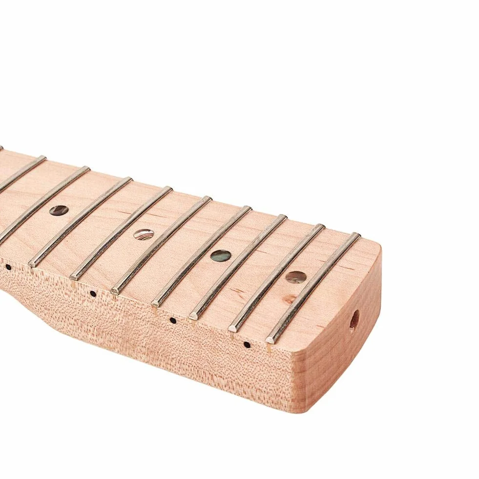 Szyja gitarowa gitara elektryczna, 22 progi, gryf gitarowy, szyja gitarowa, zamiennik szyi, klon, do części naprawczych
