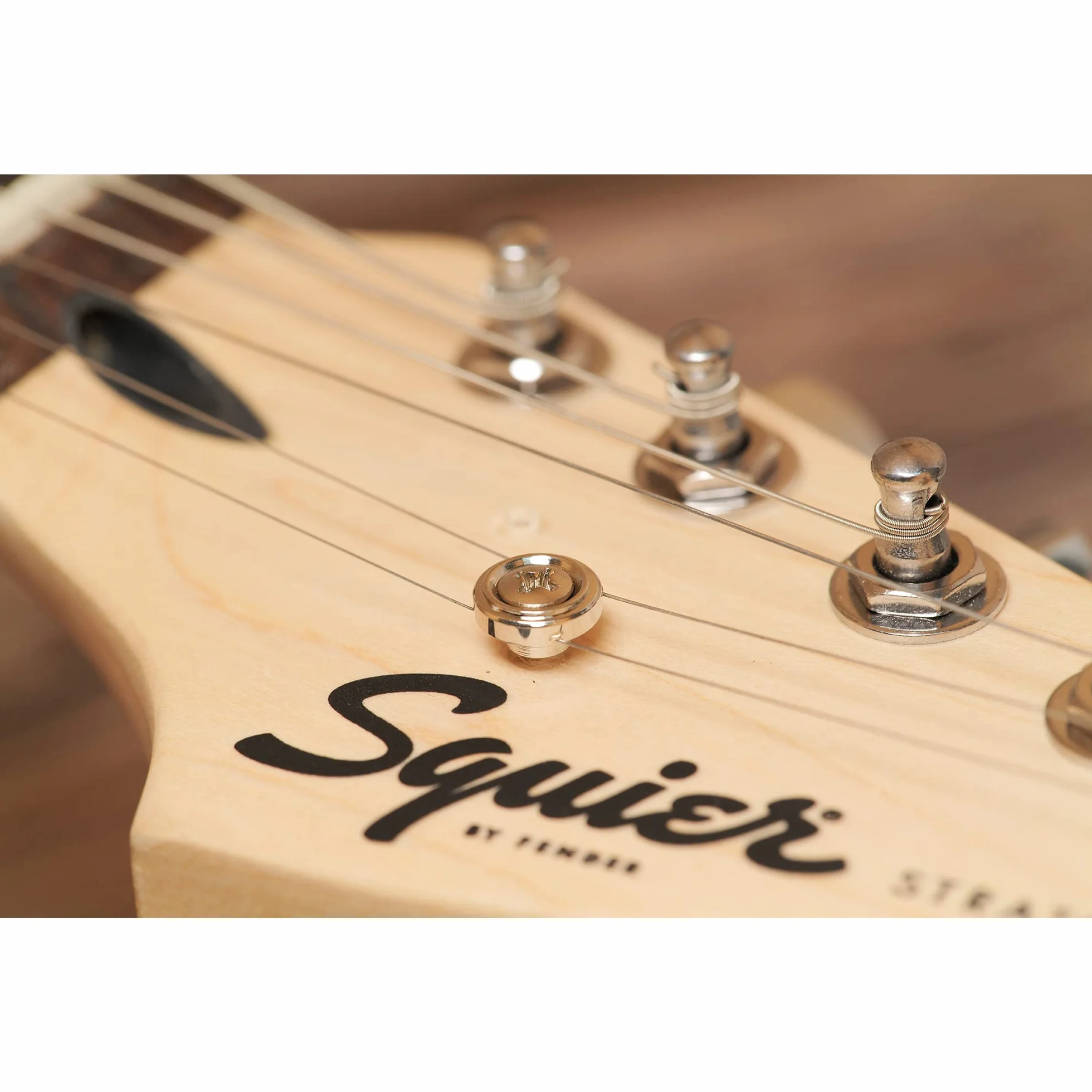 Musiclily Pro Okrągły Vintage Stalowy Docisk Strun Telecaster do Gitary Elektrycznej typu Tele, Nikiel
