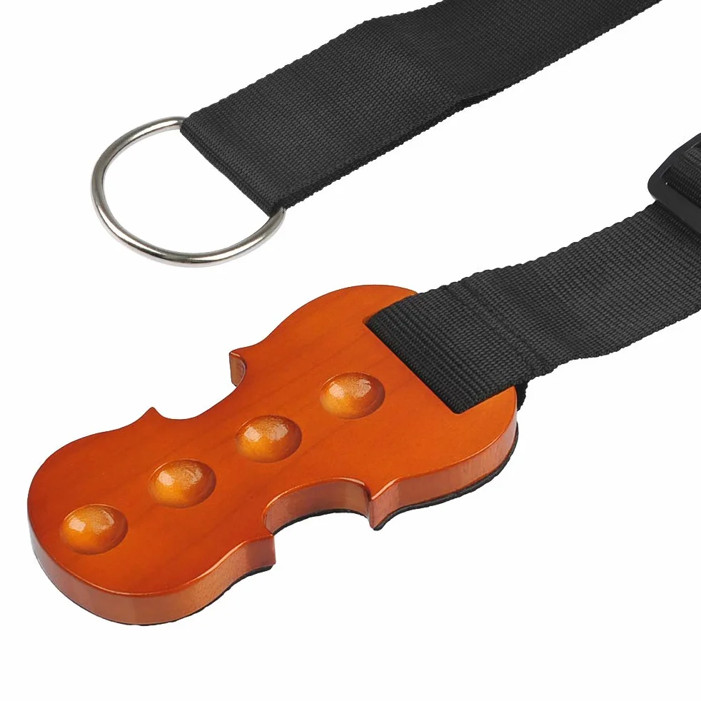 Podkład wiolonczeli TIMESETL Cello Stopper Stojak przeciwpyłowy na wiolonczeli Drewniany stojak do ochrony kotwicy wiolonczeli z 4 kształtami otworami