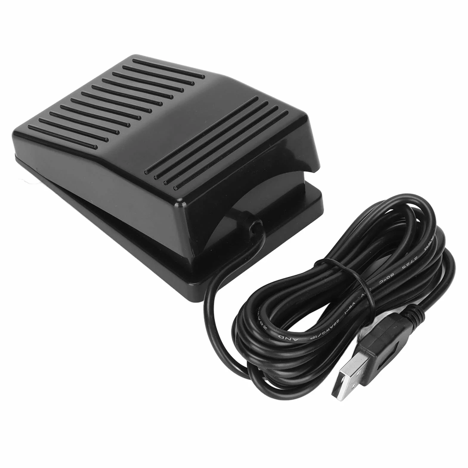 Pedał Nożny USB Pedał Przełącznika, Uniwersalny Przełącznik Nożny do Gier Wideo na Komputer PC, Program do Sterowania Jednym Klawiszem Klawiatura Komputerowa HID