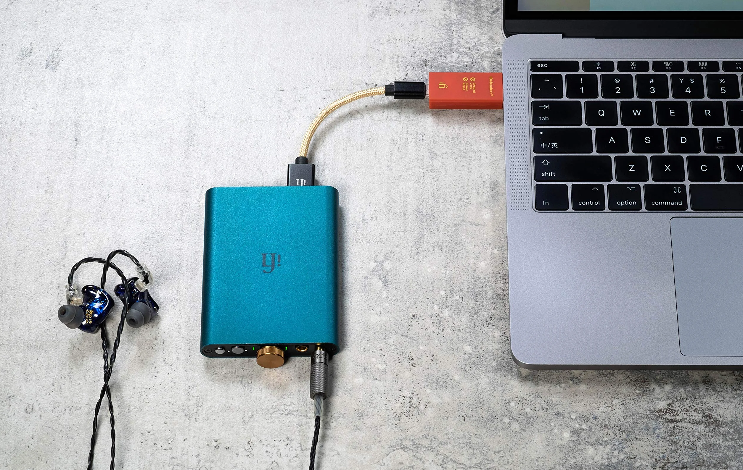 iFi iDefender+ zewnętrzny USB Audio Ground Loop Eliminator (typ A - A)