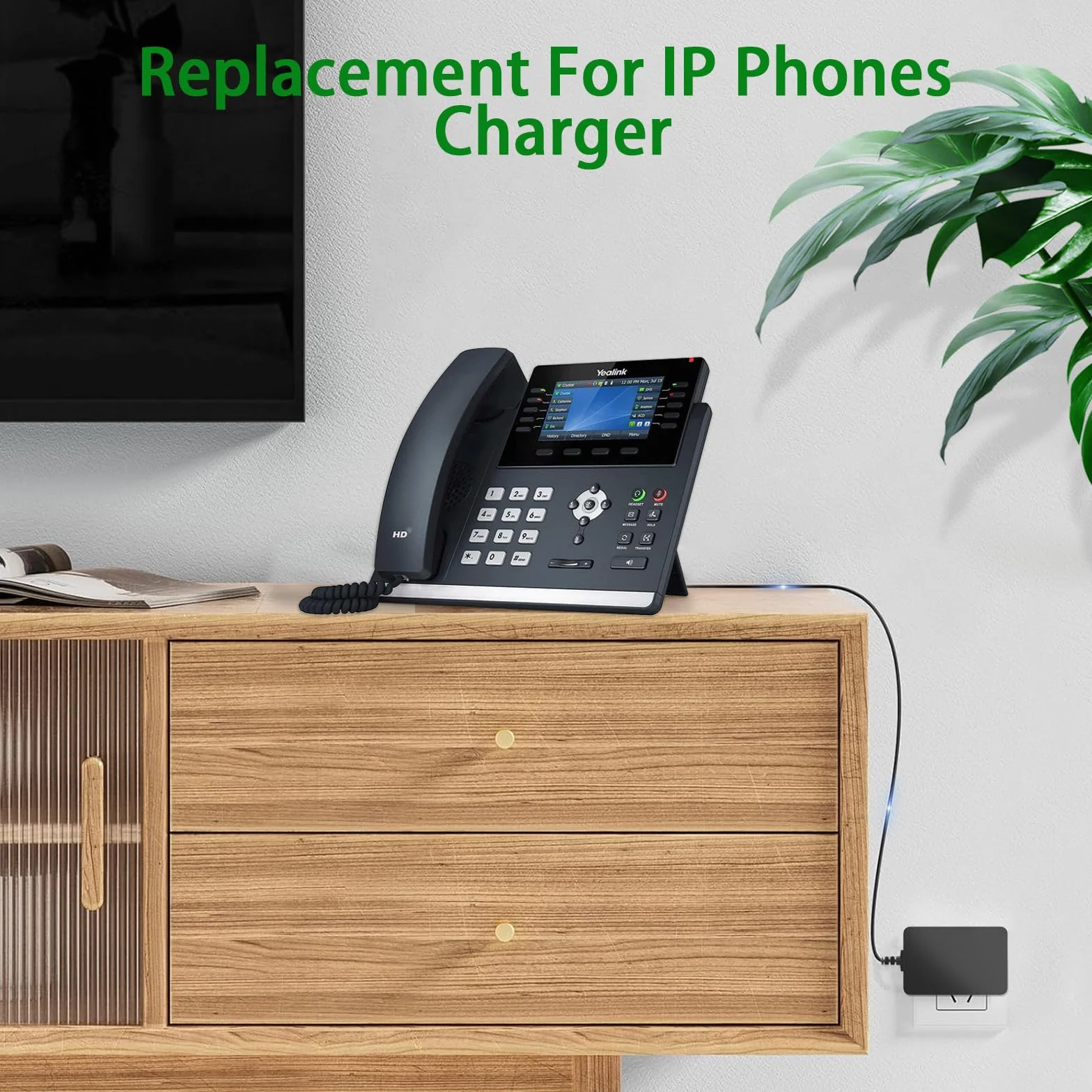 5 V zasilacz adapter do telefonów Polycom IP VVX 150 250 350, do telefonów Cisco Voip IP SPA 303 500 501G, do telefonów Yealink VoIP IP SIP-T20P SIP-T22P