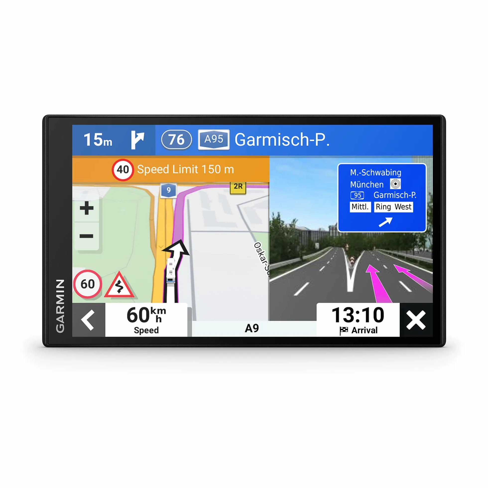 Garmin Camper 795 Nawigacja GPS EU dla Kamperów z Ekranem Dotykowym 7 Cali