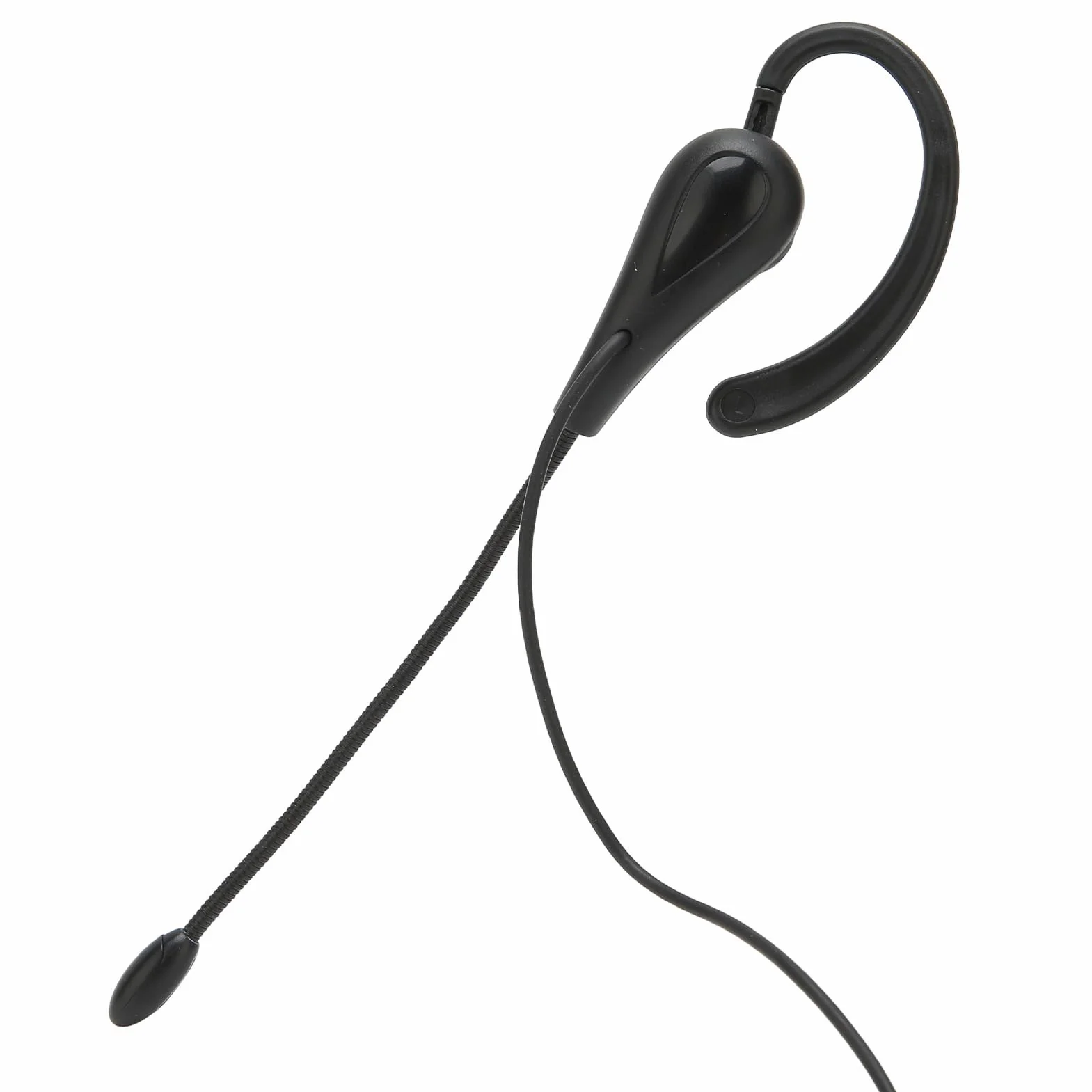 Zestaw Słuchawkowy do Call Center z Jednym Uchem i Gniazdem 3,5 Mm, Przeznaczony do Użytku w Obsłudze Klienta, Kompatybilny z Laptopami i Telefonami Komórkowymi Oraz Wyposażony w