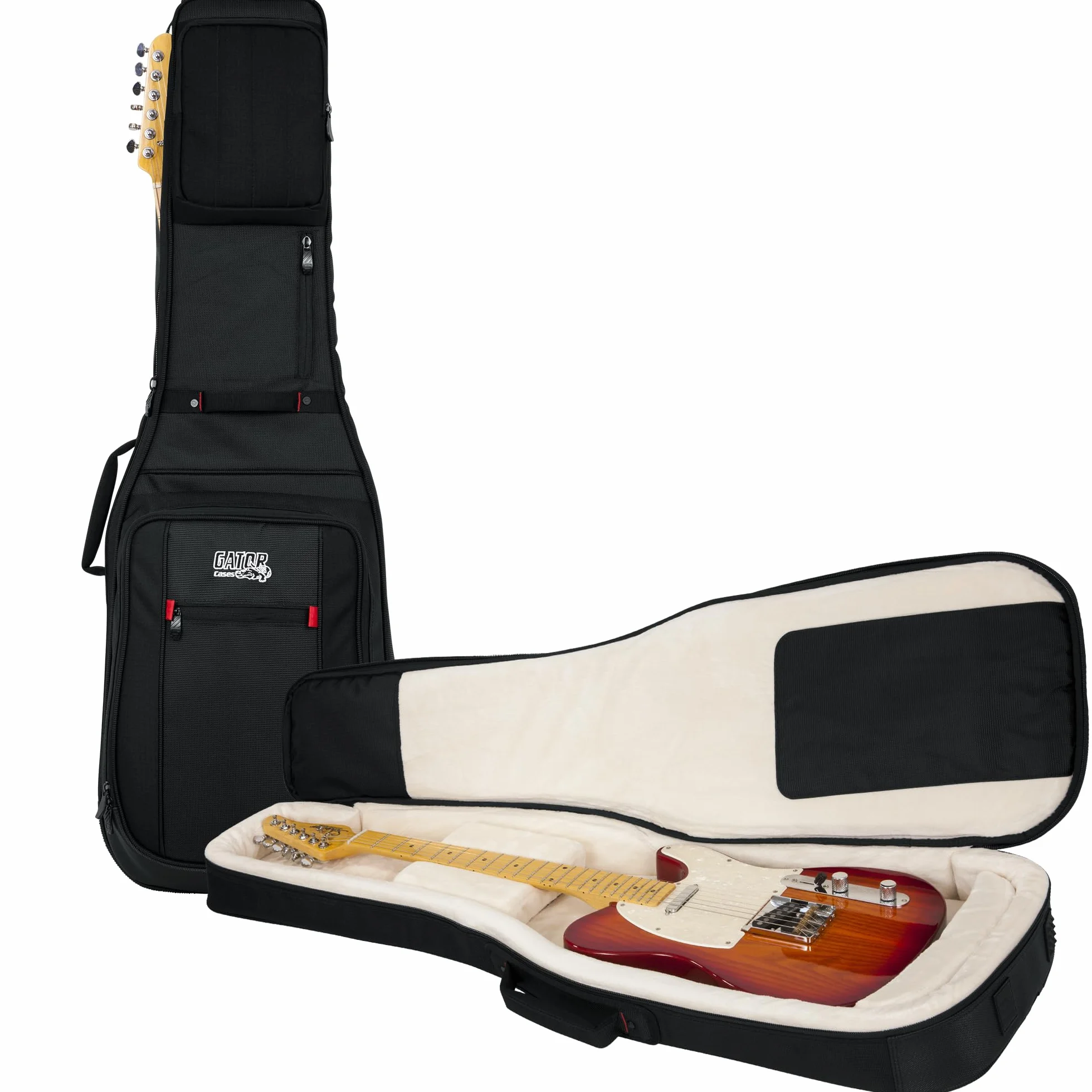Gator Etui Pro-Go Ultimate Guitar Gig Bag; pasuje do standardowych gitar elektrycznych (G-PG ELECTRIC)