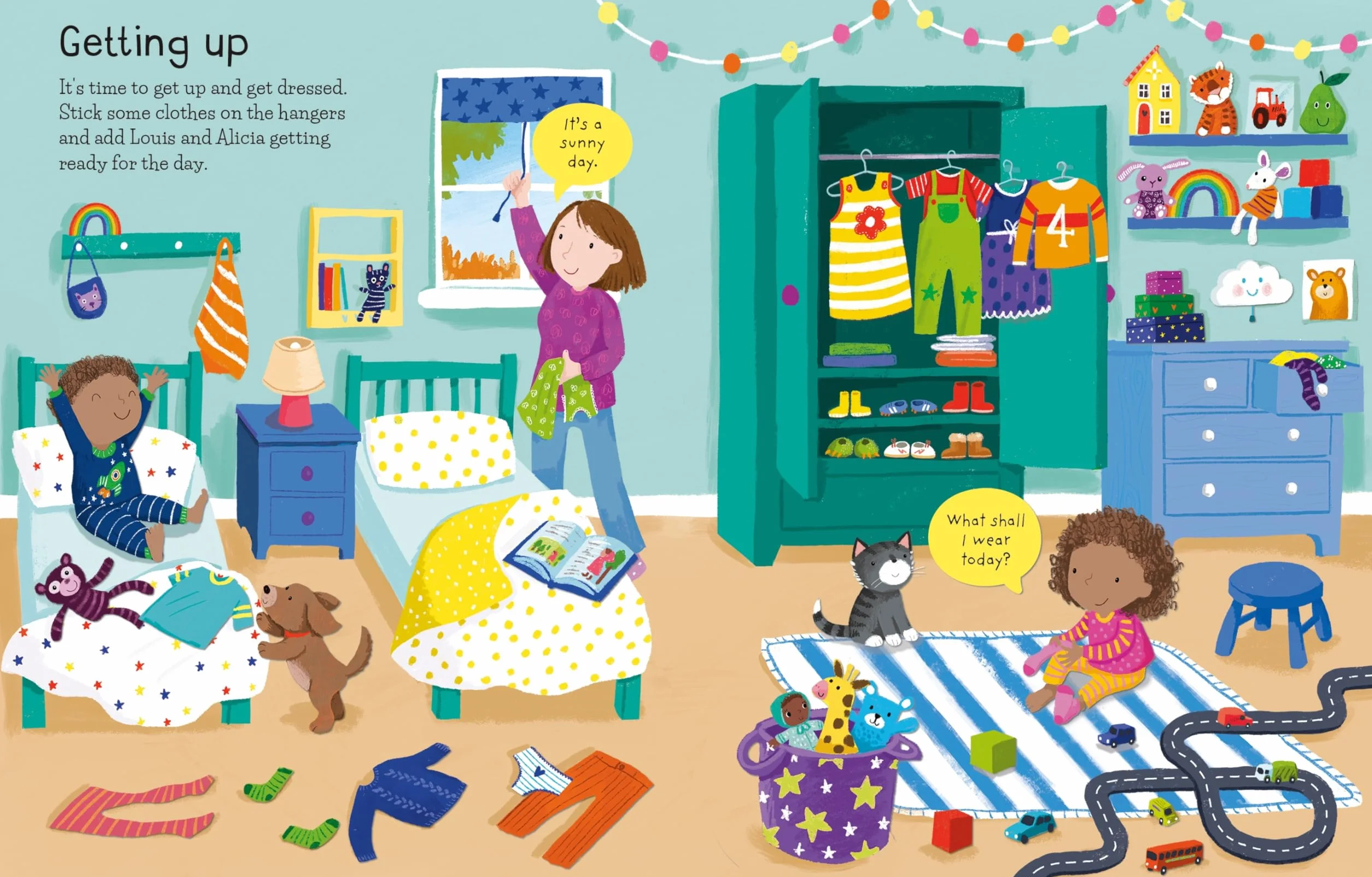 First Sticker Book My Day (First Sticker Books series)