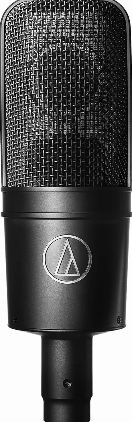 Audio Technica AT 4040 SM Studio Mikrofon, Großmembranmicrofon mit Spinne, black