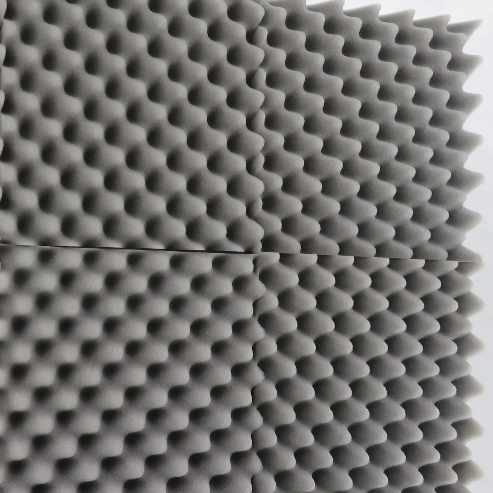 12 sztuk akustycznych płyt piankowych do jajek, pianka akustyczna, 30 x 30 x 5 cm, do domu, studia teatralnego, KTV, do kontroli akustycznej i redukcji szumów (szare)