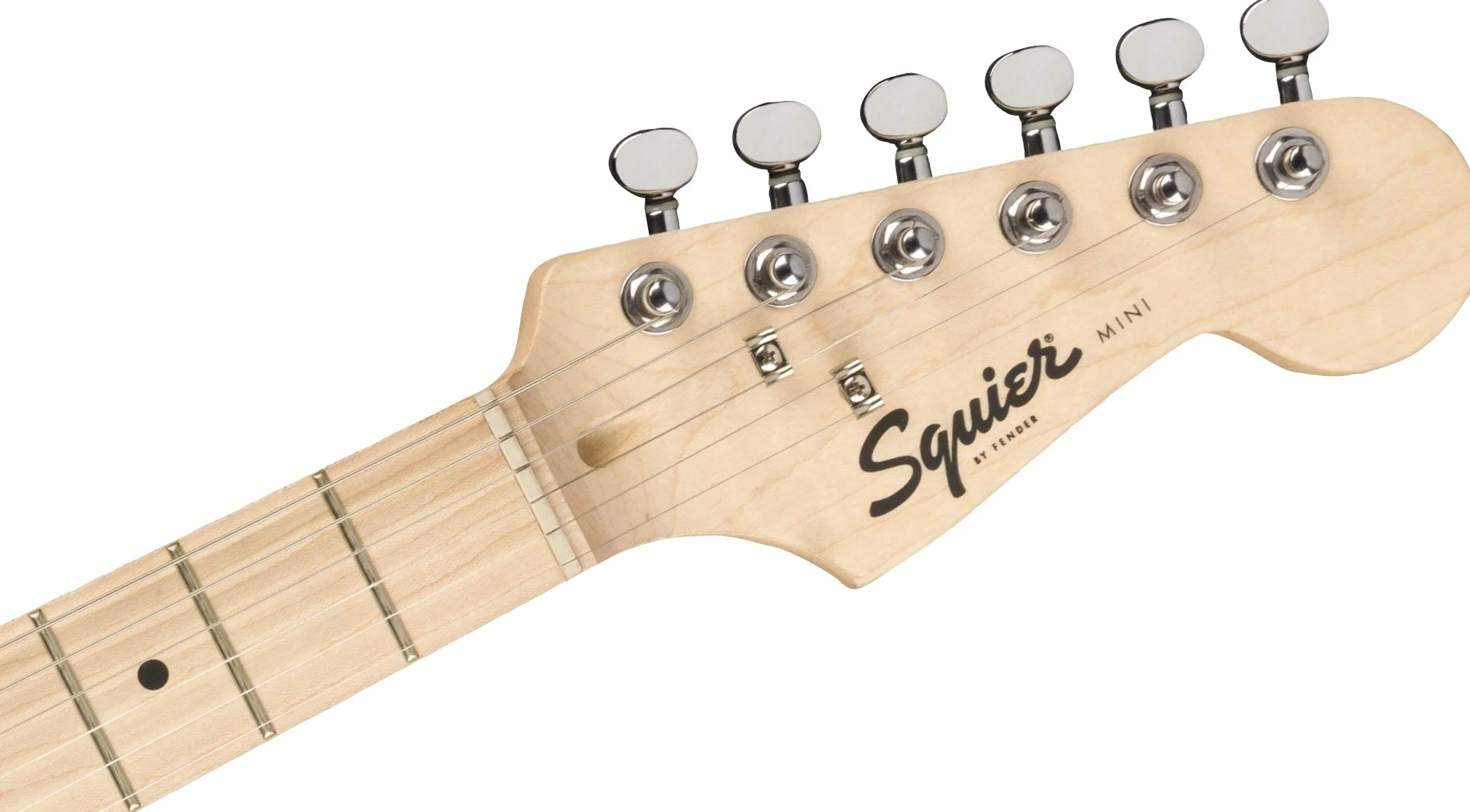 Fender Squier Mini Stratocaster podstrunnica klonowa niebieski Daphne Blue