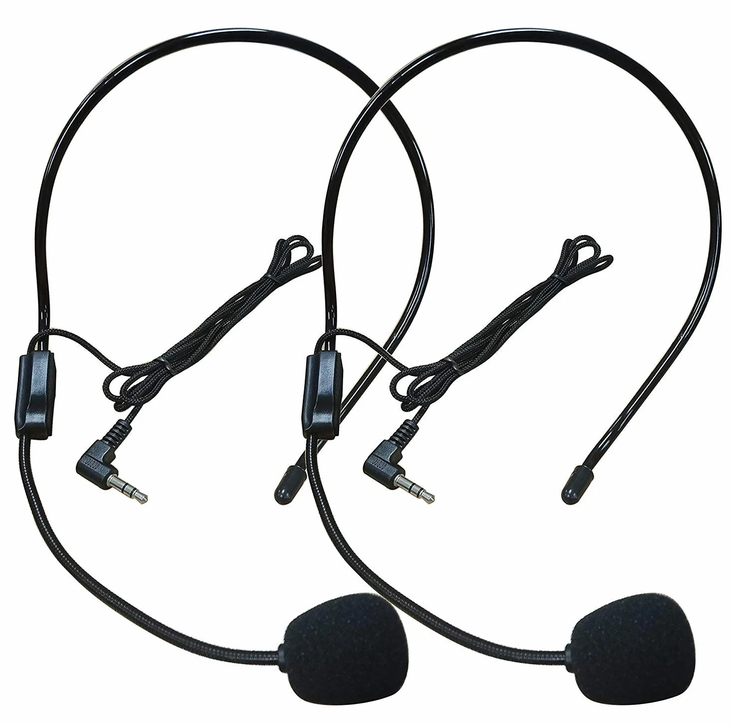 3,5 mm Audio męski na przenośny mikrofon z głowicą do systemu mikrofonowego, wzmacniacza głosu, głośników, nauczycieli, konferencji, przemówień, występów dramatycznych, przewodników
