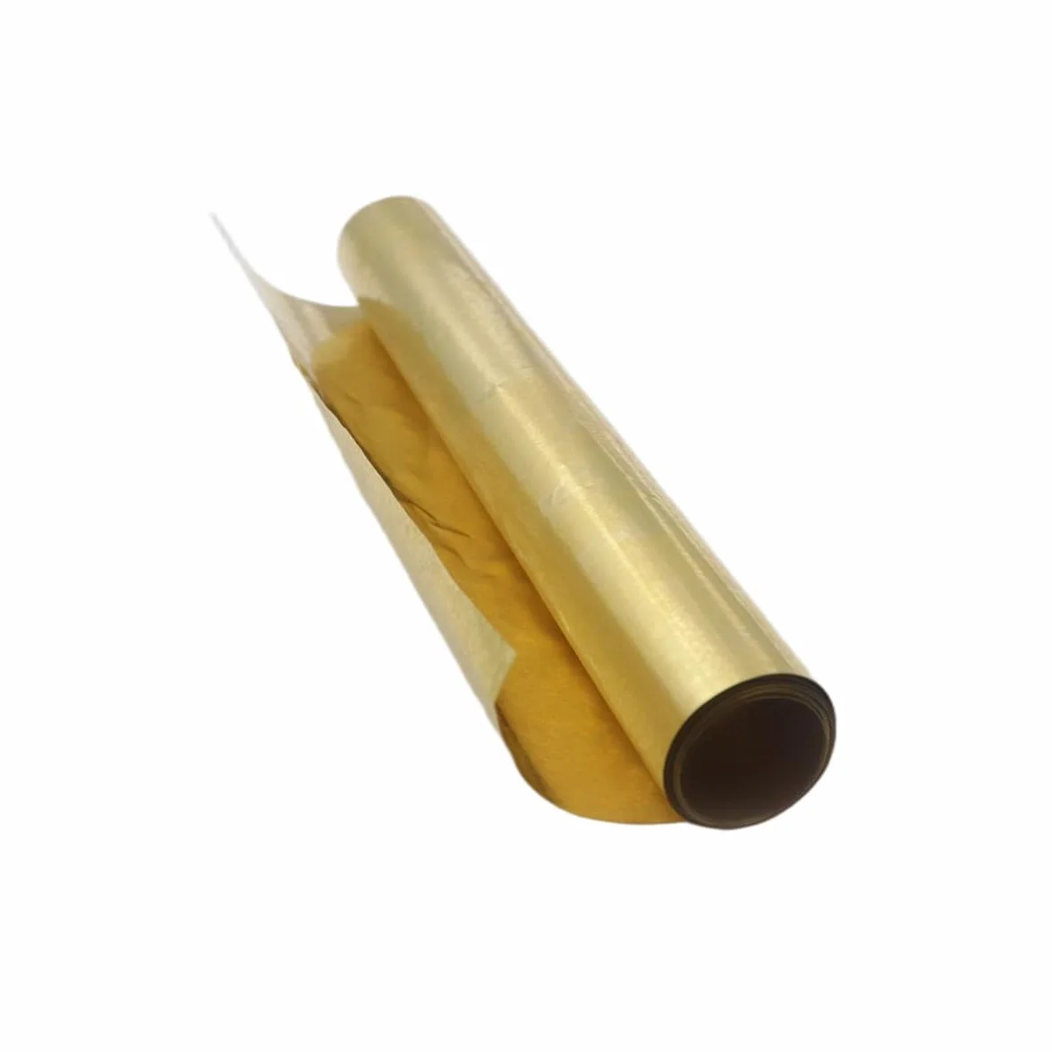 Ludom Złoty wałek z blachy mosiężnej, 0,02 mm x 200 mm x 1 m, płyta miedziana do prac domowych, cięcia, majsterkowania, napraw elektrycznych