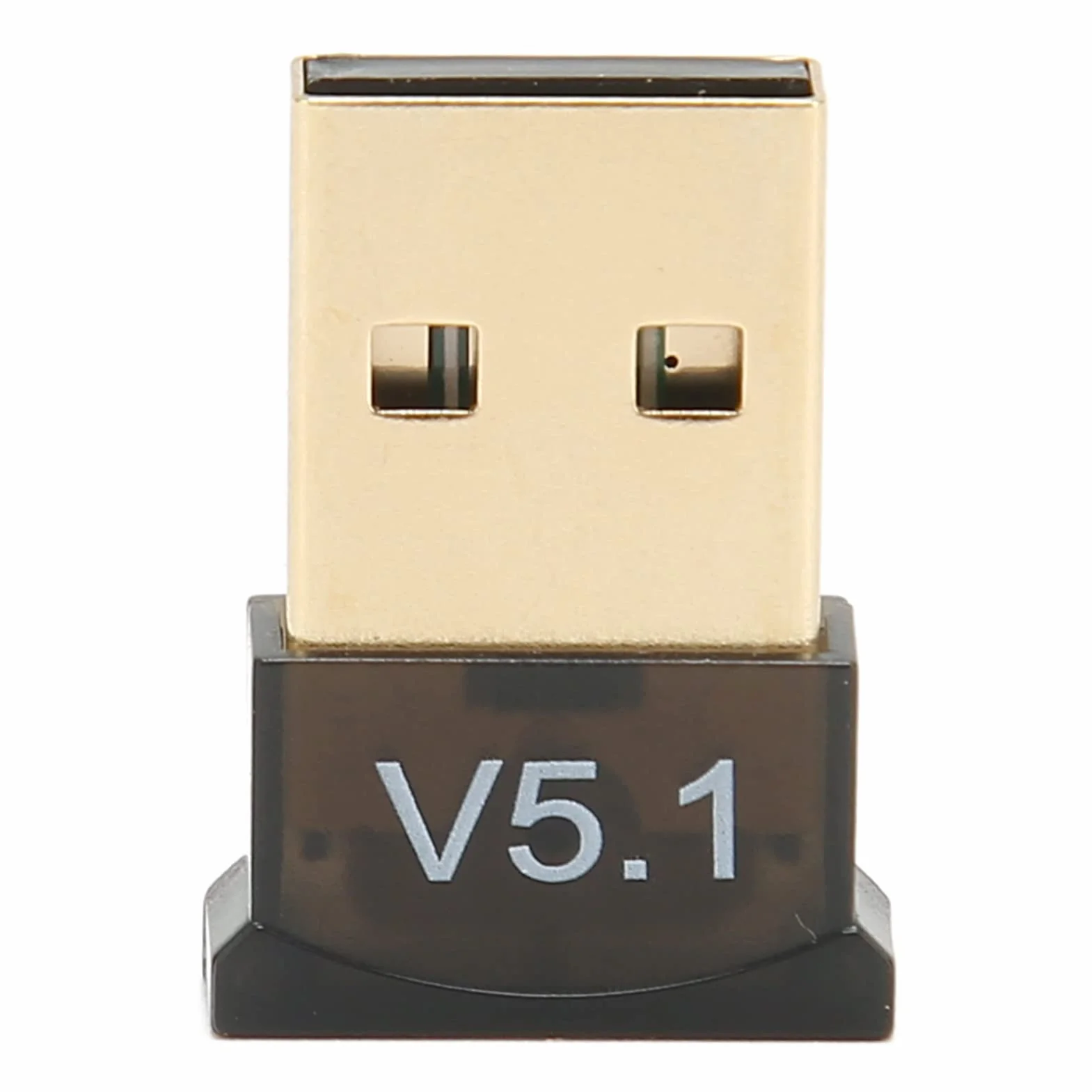 Adapter USB BT do Komputera, Odbiornik Kluczy BT 5.1, Adapter USB BT Przenośny Adapter Bezprzewodowy o Szerokim Zasięgu V5.1 dla Firm Domowych