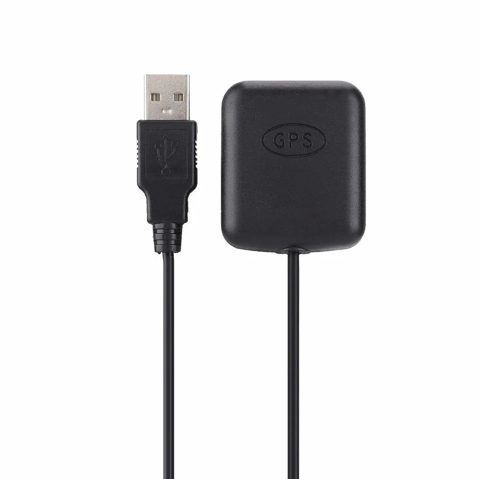 Samochodowa antena GPS, / 9,84 ft materiał ABS wielofunkcyjny 2 w 1 samochodowy adapter powietrza GPS do samochodu magnetyczna podstawa z kablem RG174 3 metry interfejs USB