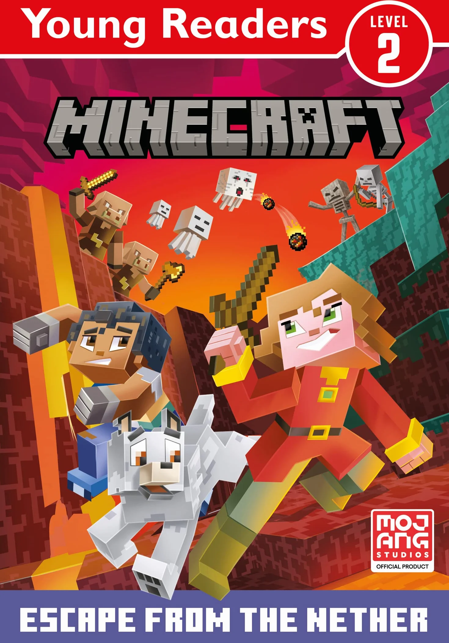 Minecraft Young Readers: Escape from the Nether!: Get your kids into reading with this new official adventure for young, struggling or reluctant readers