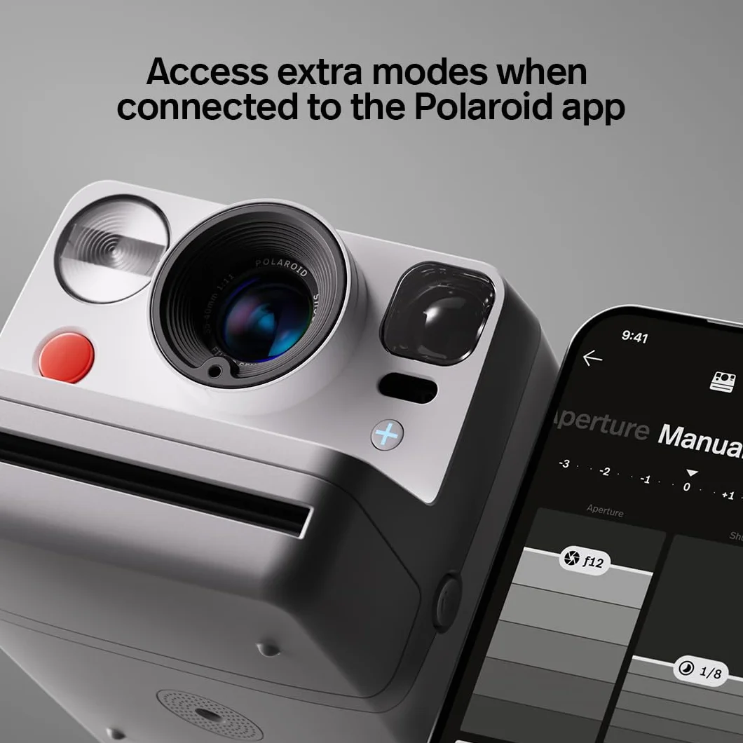 Polaroid - NOW+ Generacja 3 - Aparat natychmiastowy Bluetooth połączony - Arctic Blue (9163)