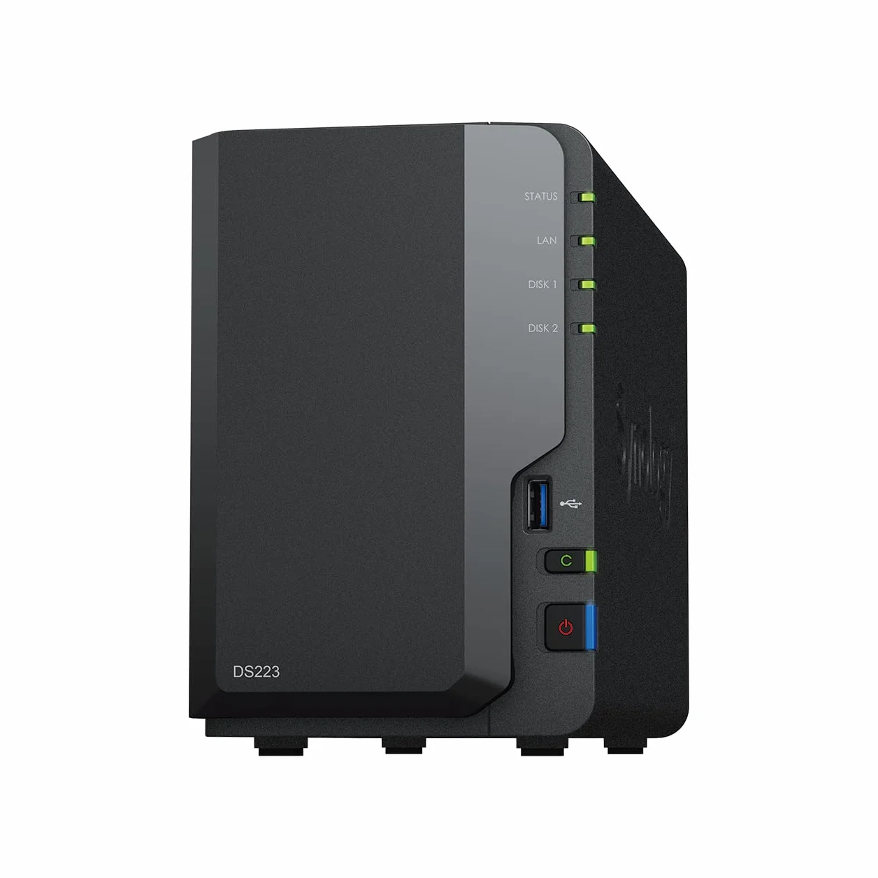 Synology 2-kieszeniowy NAS DS223 (bez dysku)