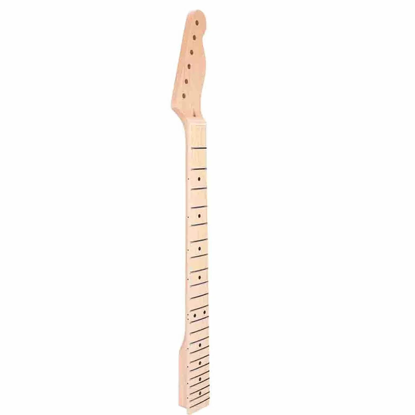 Gryf Gitary, 22 Progi Klon Drewniany Gryf Gitary Elektrycznej z Czarnymi Kropkami do Gitar w Stylu TL (Z tylną linią środkową)