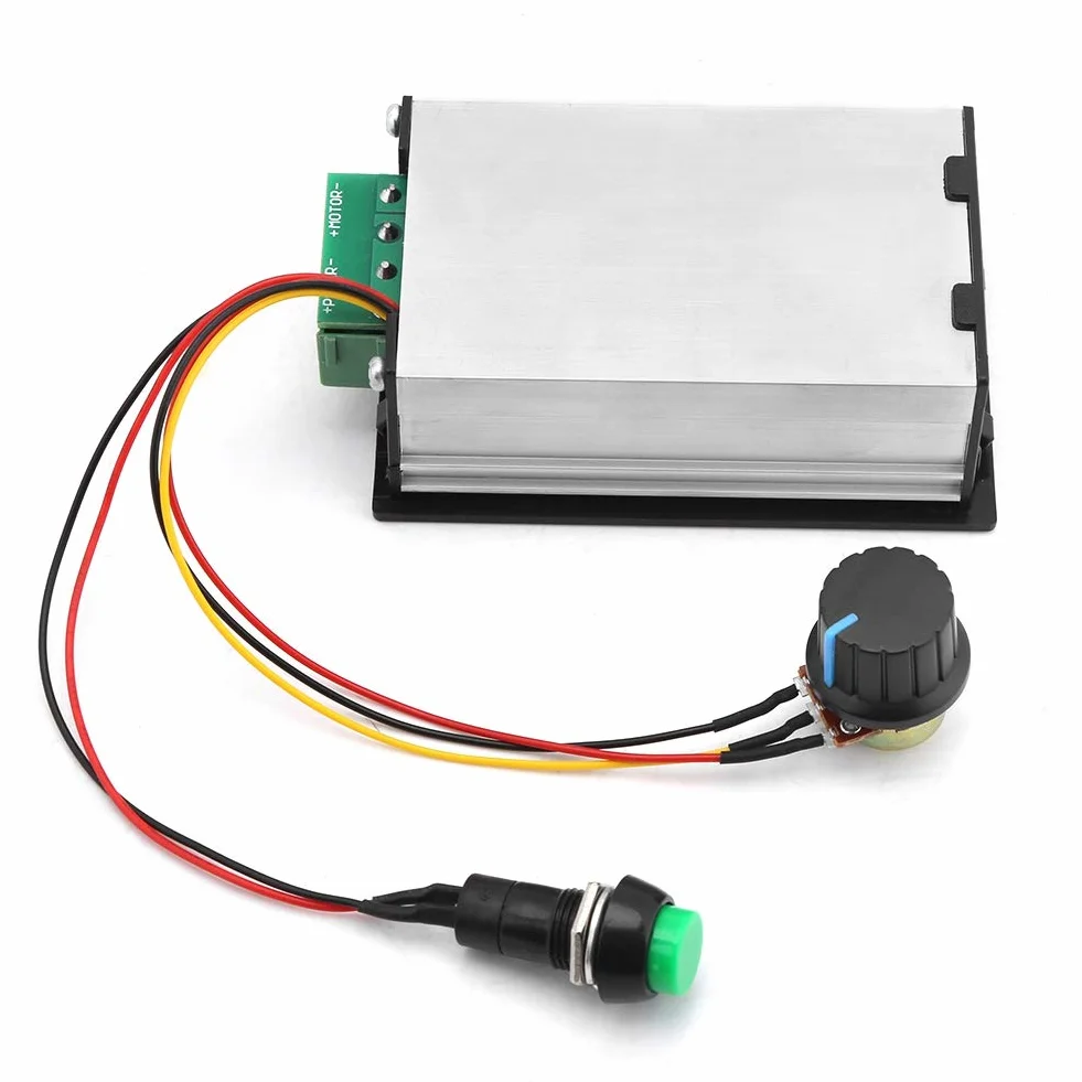 7-70v PWM Sterownik Silnika Dc 30A Modulator Szerokości Impulsu Dc 6-60V 12V 24V 36V 48V 30A PWM Regulator Obrotów Silnika Dc Przełącznik Start/stop