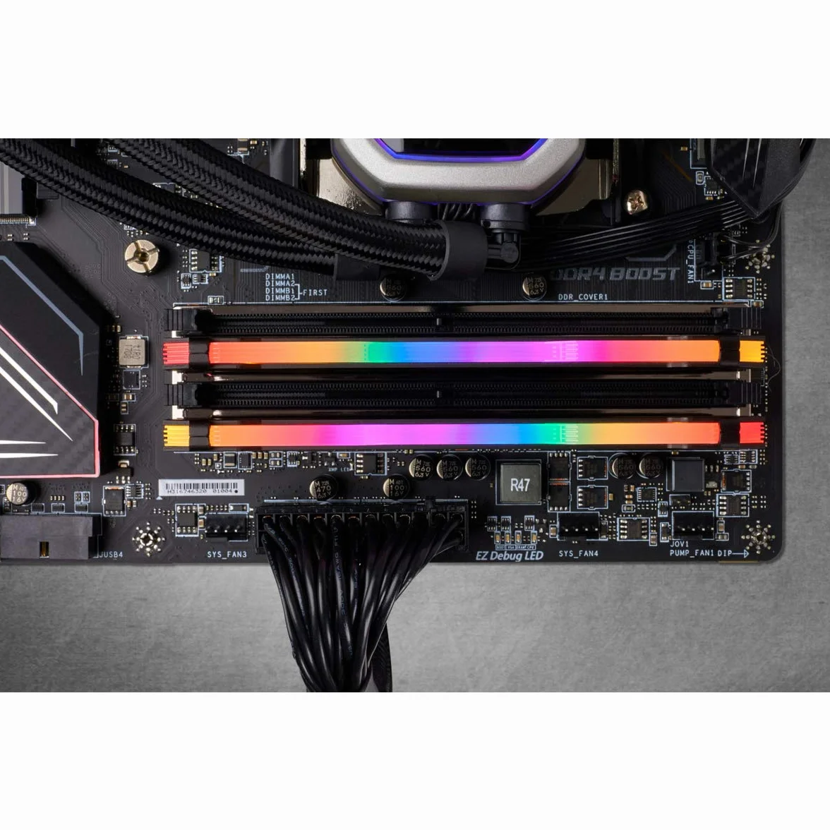 Corsair Vengeance RGB PRO 32GB (2x16GB) DDR4 do 3600MHz (PC4-28800) C18 AMD Optimized Memory – Black
