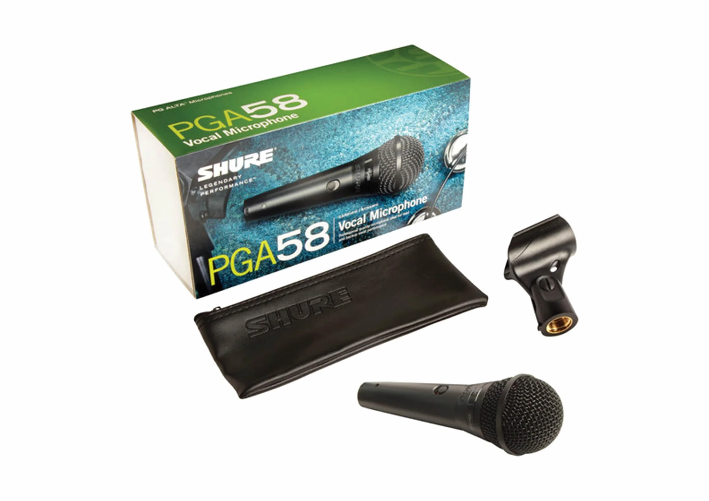 Shure PGA58-LC kardioidalny dynamiczny mikrofon wokalny
