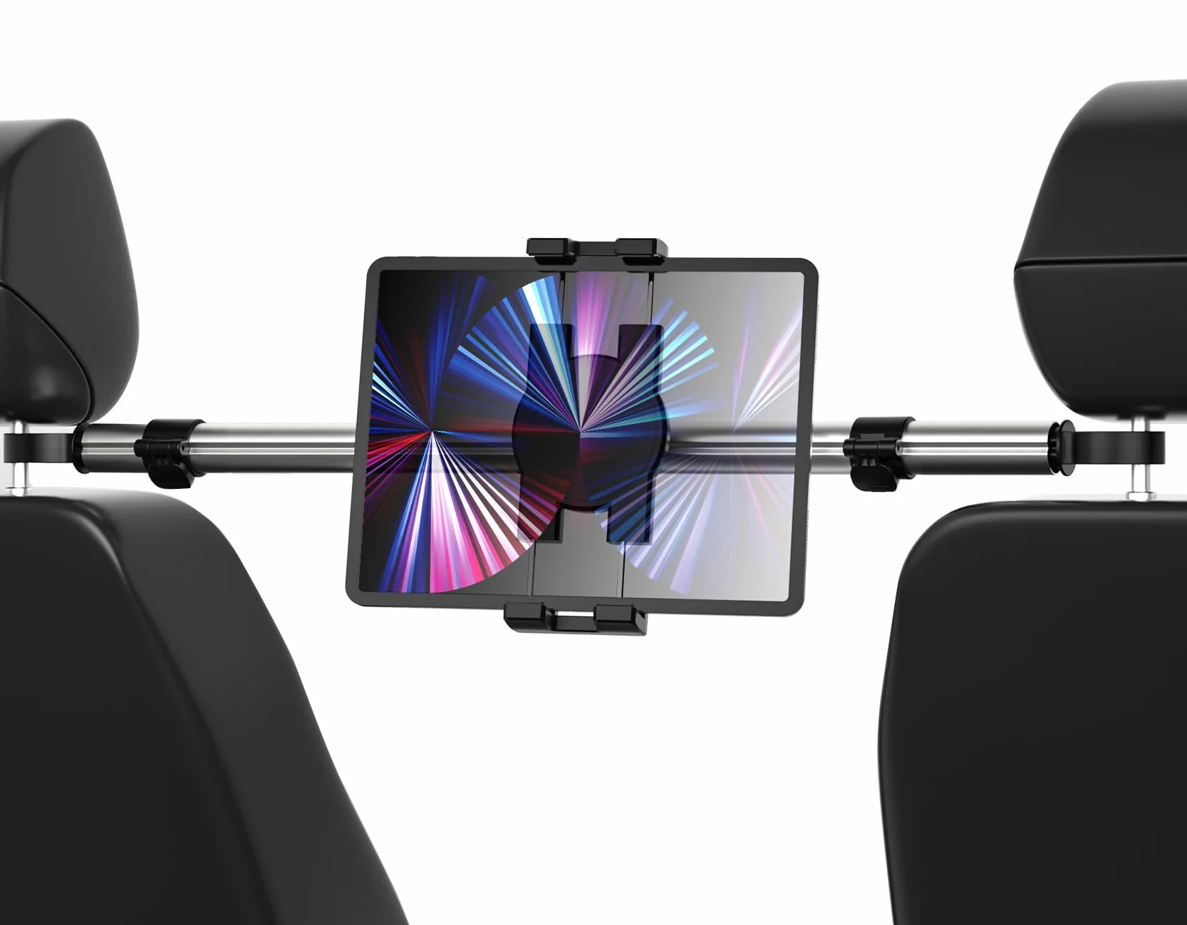 Oilcan Samochód między tylnym siedzeniem uchwyt na tablet, stojak na zagłówek dla dzieci, uchwyt na tylne siedzenie samochodu do iPada Pro Air Mini, iPhone, Galaxy Tabs, Switch Lenovo, Huawei (4-12,9