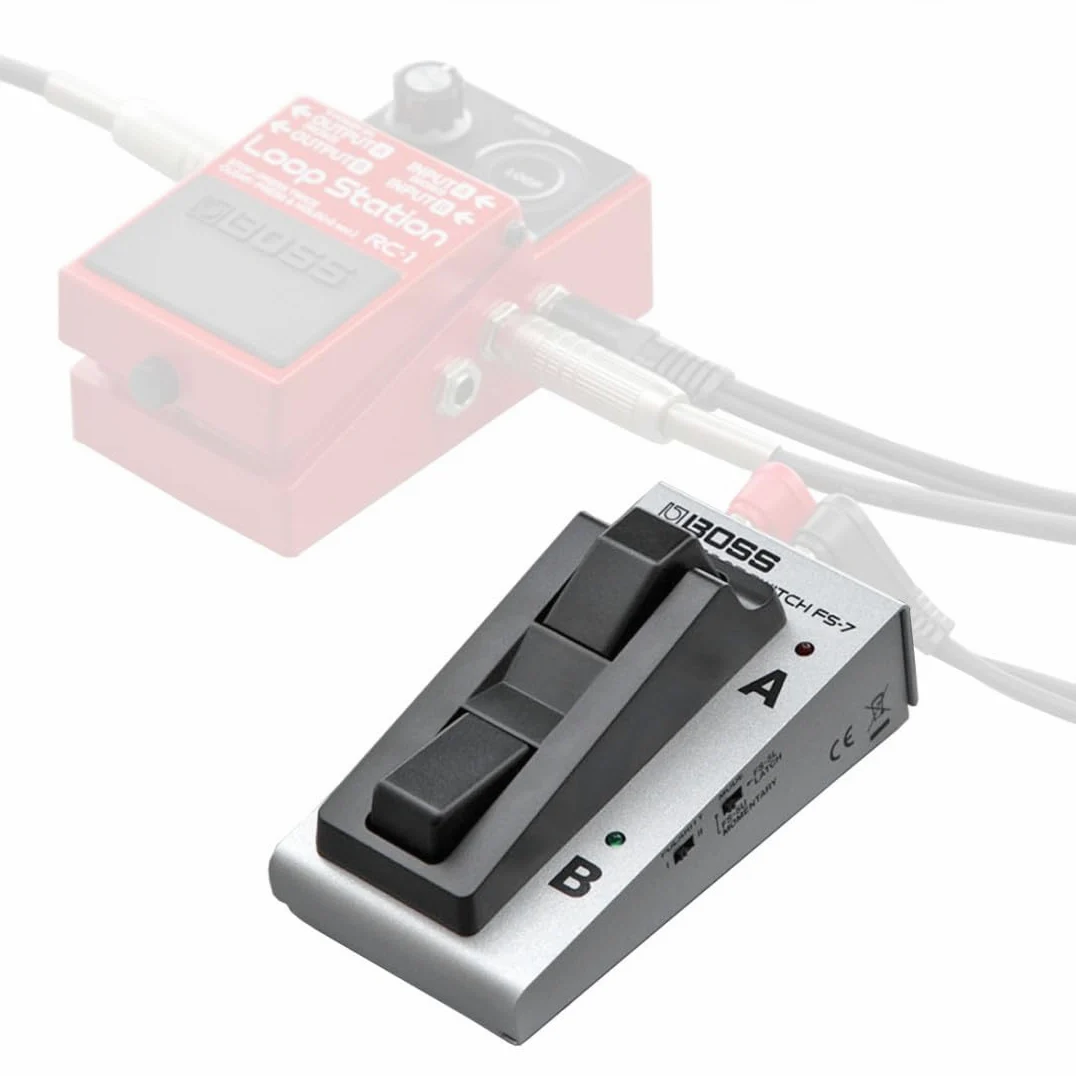 Boss FS-7 Dual Footswitch przełącznik nożny + keepdrum kabel krosowy 30 cm