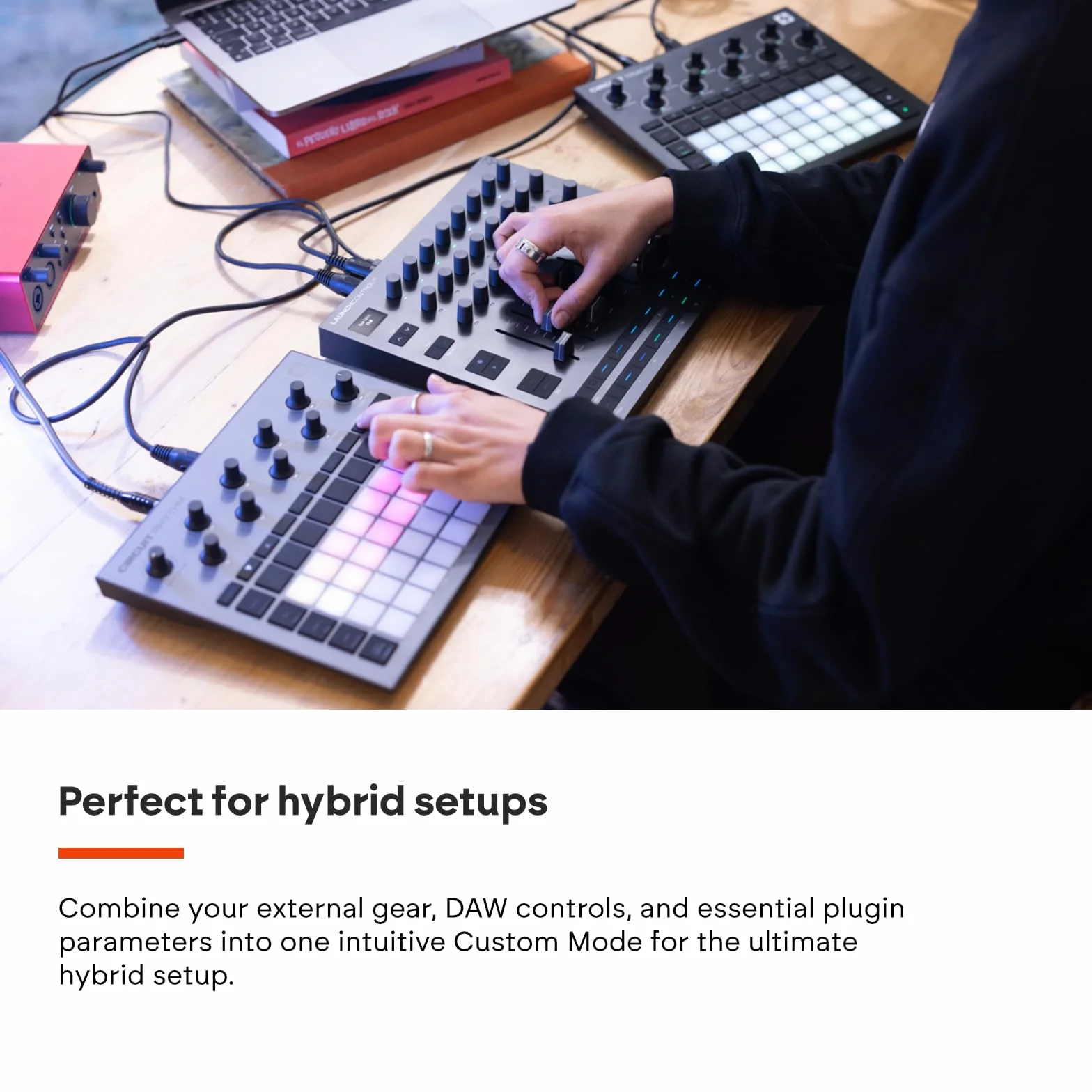 Novation Launch Control XL 3 – zasilany przez USB kontroler i mikser MIDI do integracji z DAW i sprzętem z 8 tłumikami, 24 koderami, 5-pinowymi złączami MIDI i oprogramowaniem muzycznym