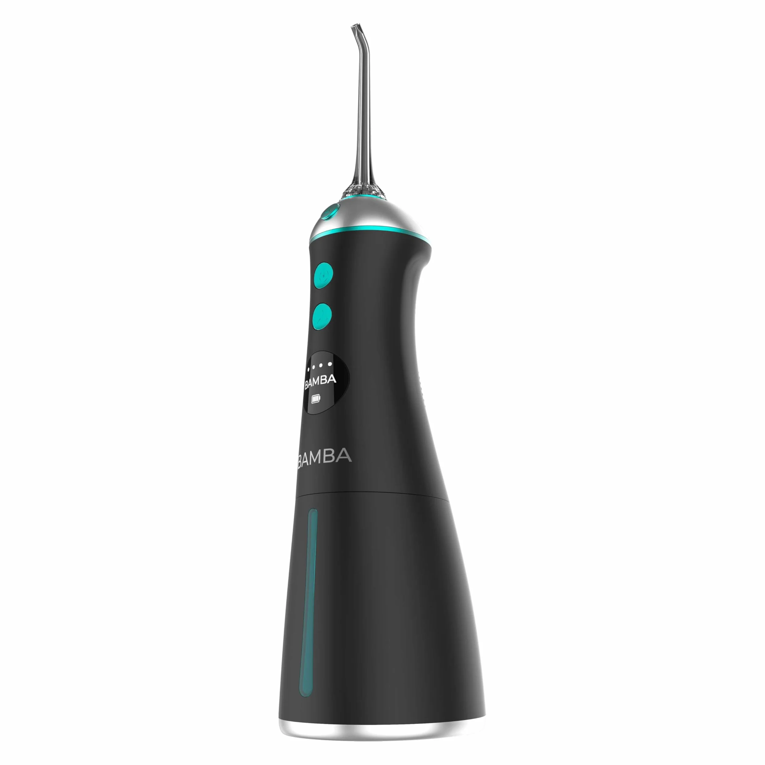 Cecotec ToothCare 1100 Jet Clean Liberty Kompaktowy i lekki irygator do zębów z 6 trybami, 8 ustawień ciśnienia, pojemność 280 ml, IPX7, w zestawie 8 dysz, ładowanie USB