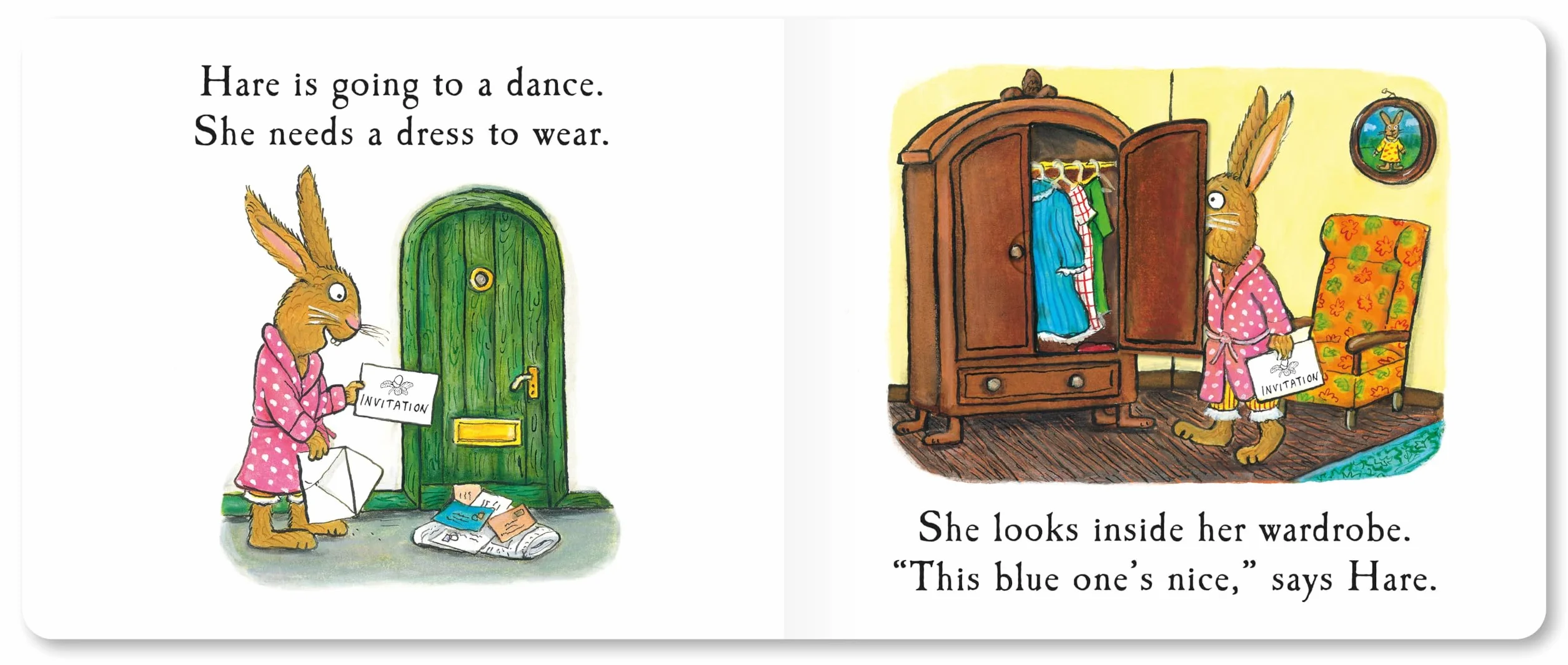 Hare's New Dress: A lift-the-flap book