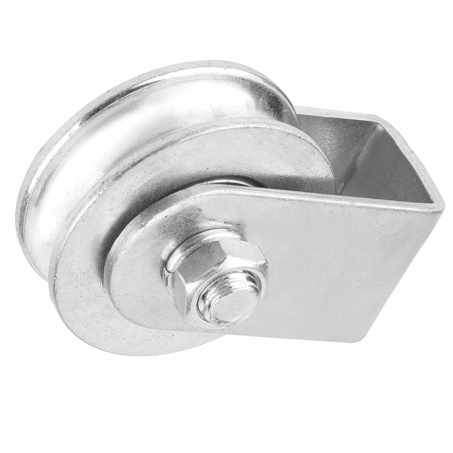 Single Swivel Pulley Block,Flaschenzug 0,3 Tonnen Hubrad für Drahtseil(#02)