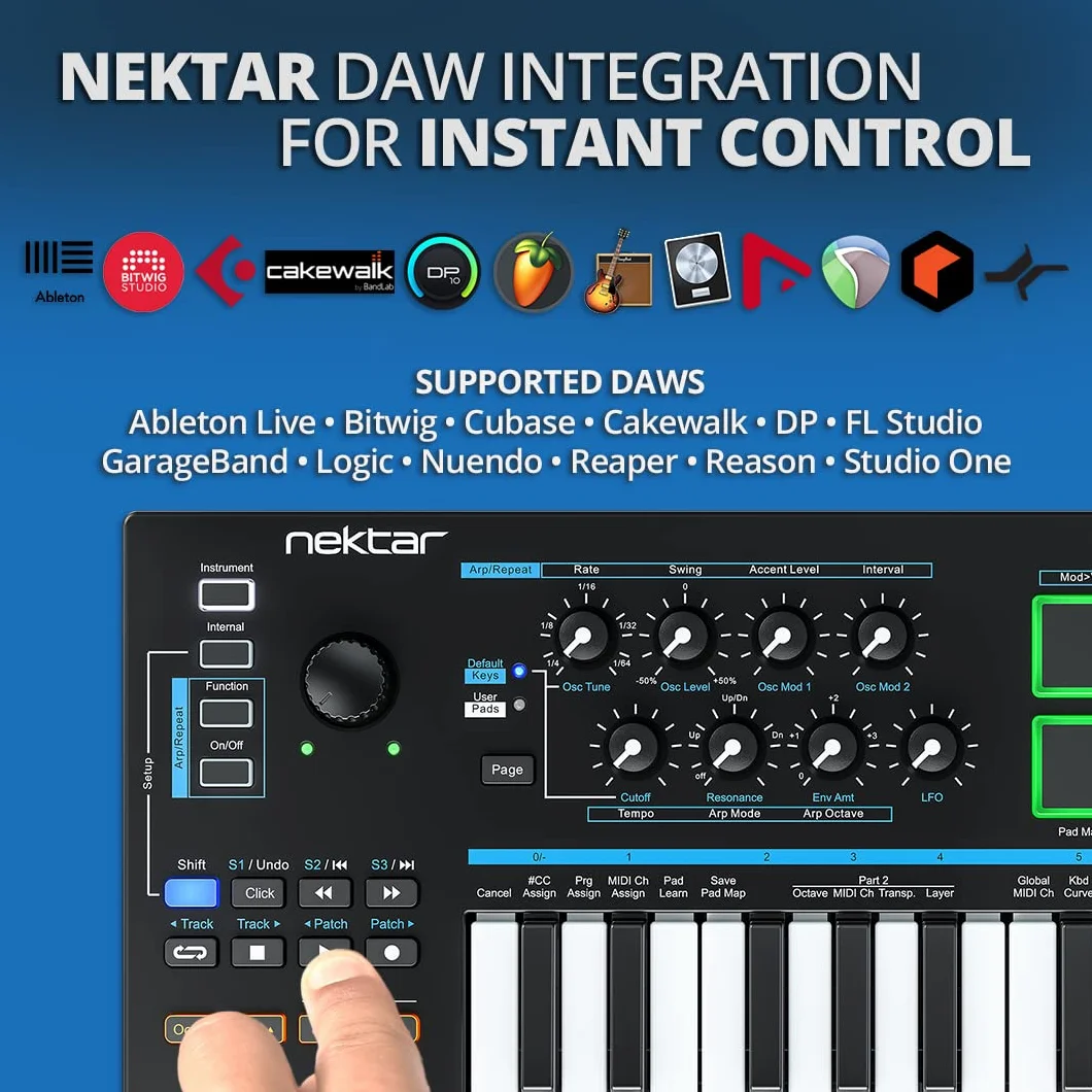 Nektar Impact LX Mini, czarny