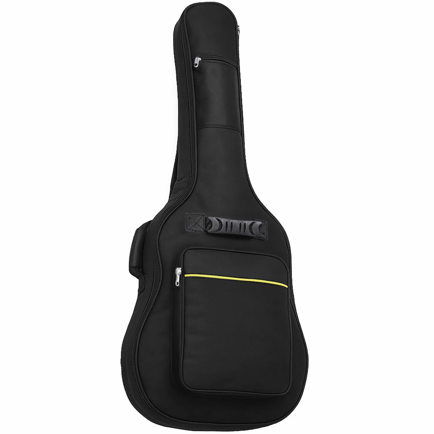 OcioDual Torba na gitarę Gig Bag Guitar Case do akustyki klasycznej gitary westernowej czarna, czarny