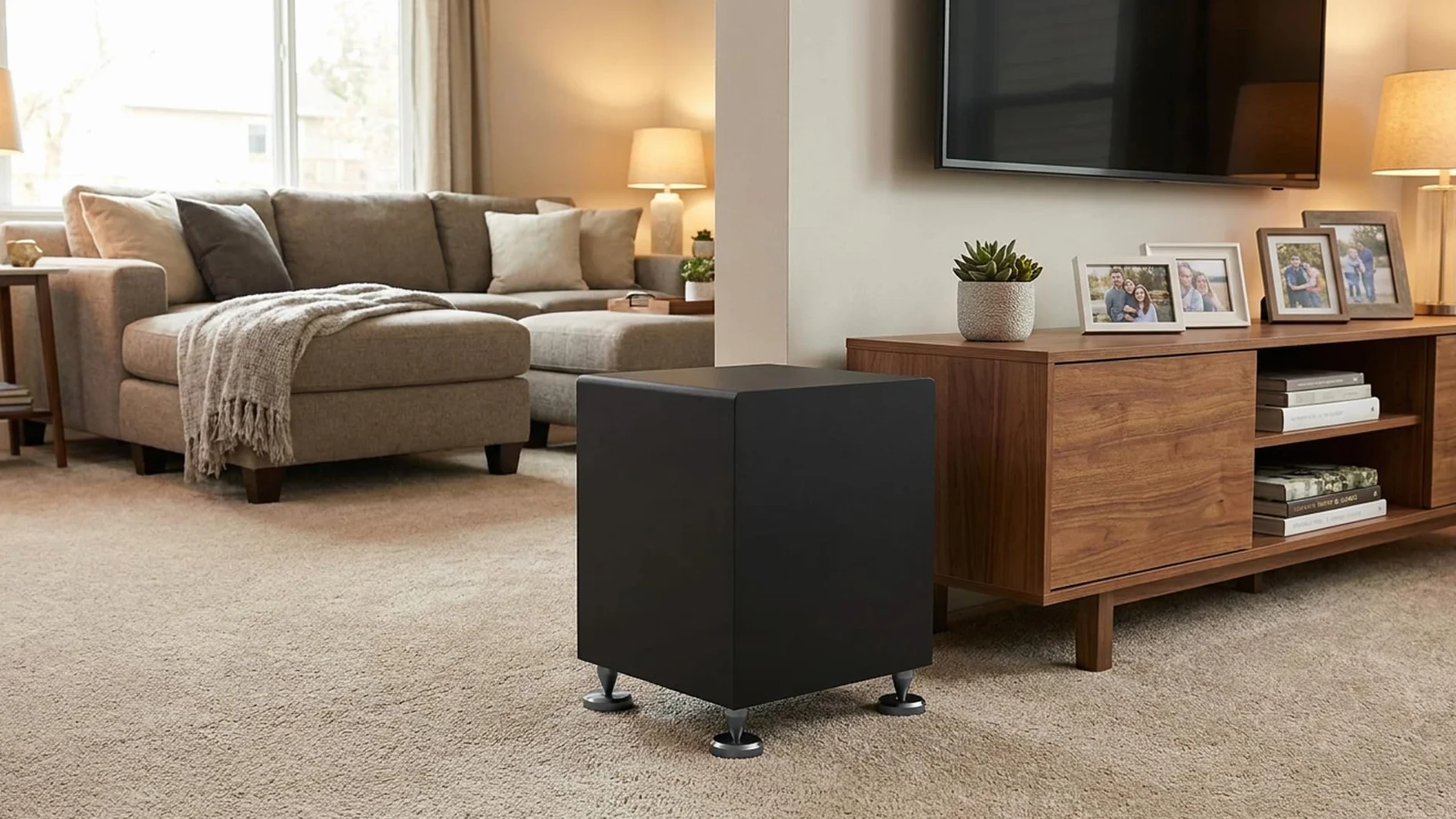 PrecisionGeek Kolce głośnikowe M6 z podkładkami izolacyjnymi 20 mm, zestaw 4 kolców + 4 podkładki, anodowane aluminium, szare, głośniki HiFi, stojaki AV, subwoofery i sprzęt audio, nóżki