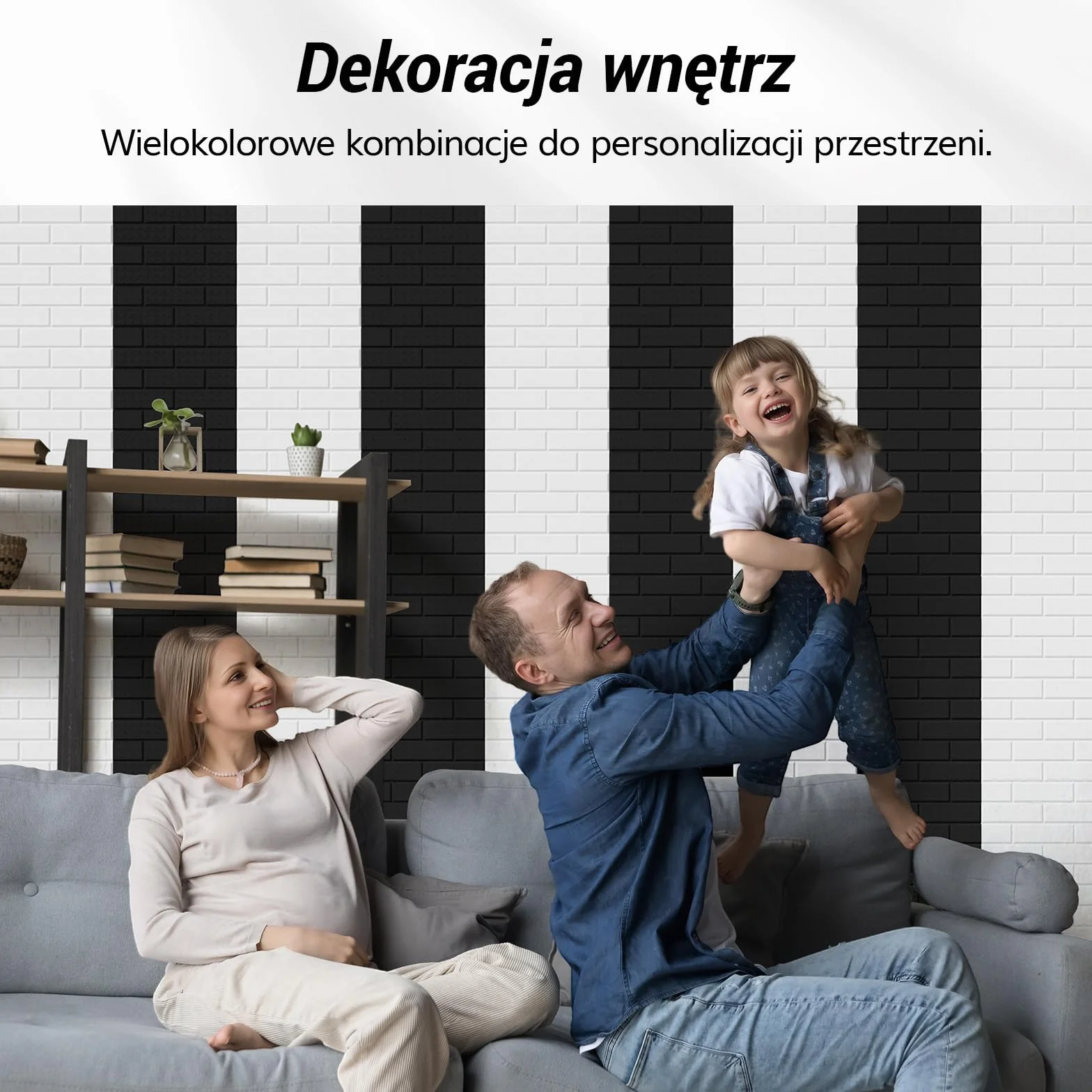 TONOR Płyty akustyczne typu cegła, samoprzylepne, 12 szt. 30x30x0,9 cm, płyty dźwiękoszczelne, płyty do ochrony przeciw hałasowi, samoprzylepne płyty ścienne do obróbki akustycznej i dekoracji ścian w