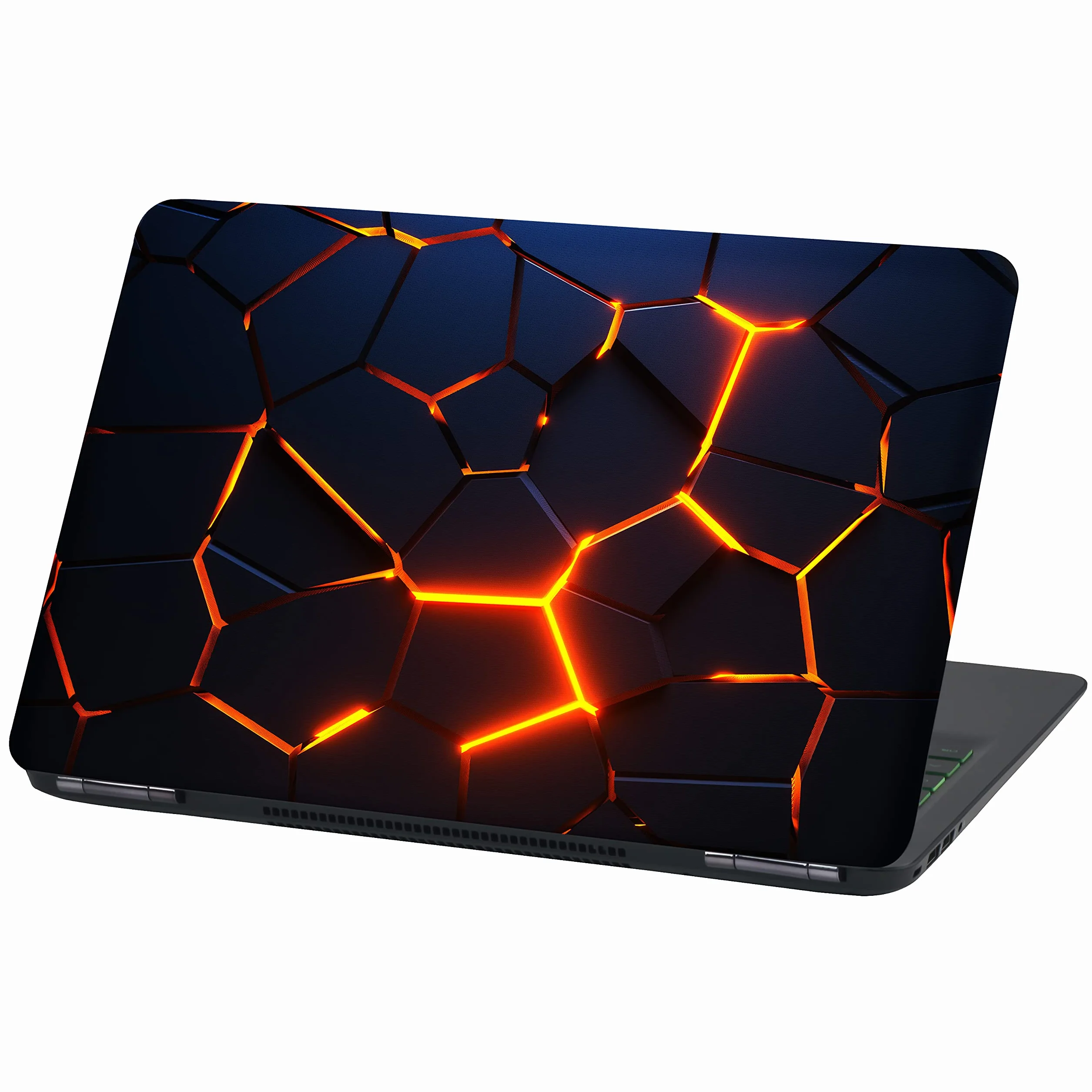 Folia na laptopa, abstrakcyjna folia samoprzylepna do notebooka, naklejka ochronna Vinyl Skin Sticker (17 cali, LP67, Broken Steel)