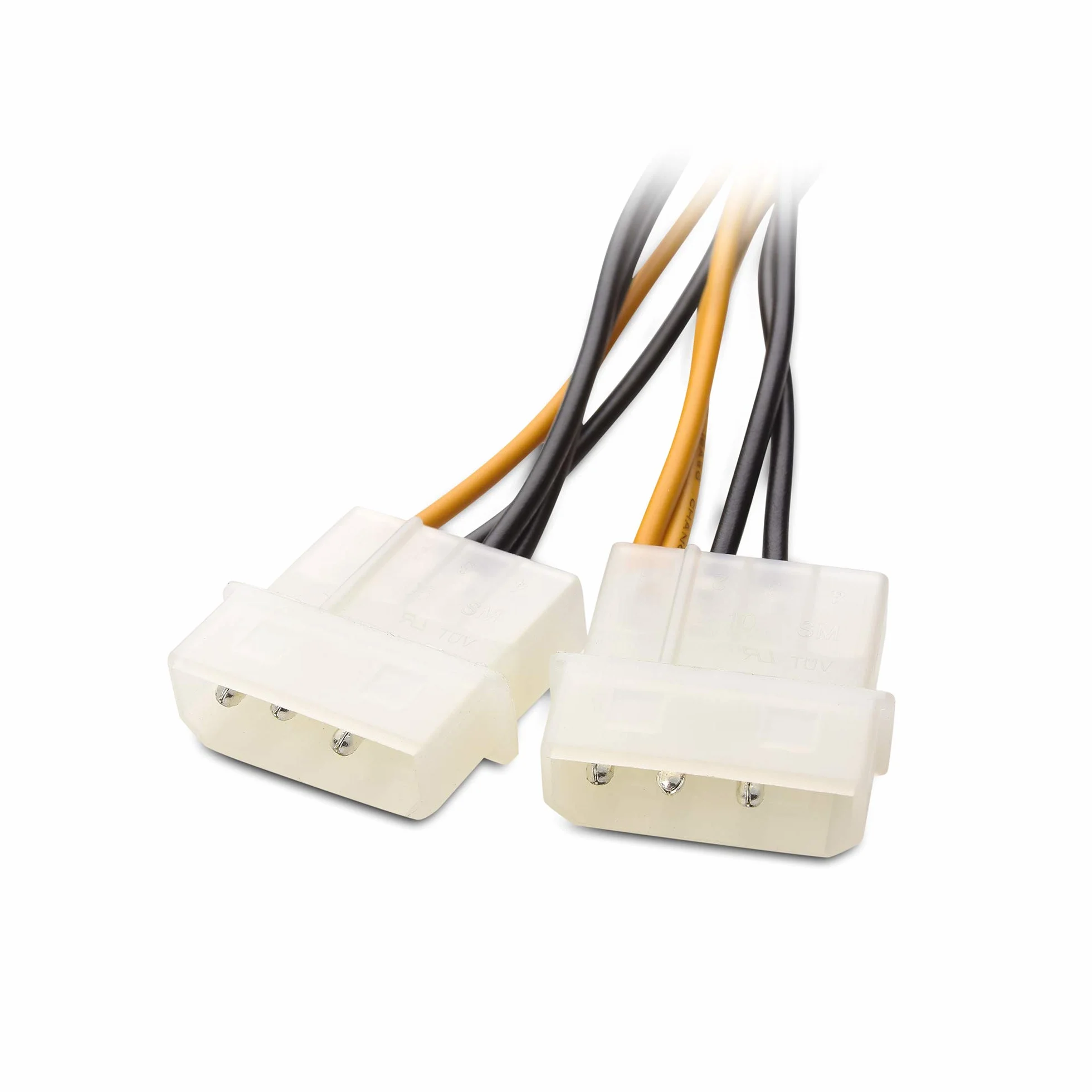 Cable Matters (zestaw 2 szt.) 8-stykowy kabel zasilający PCIe do Molex (2x) - 10 cm