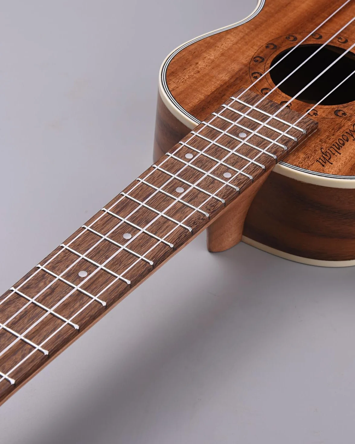 Winzz Ukulele Koncert 23-calowy KOA Zestaw dla początkujących i profesjonalistów Naturalny matowy