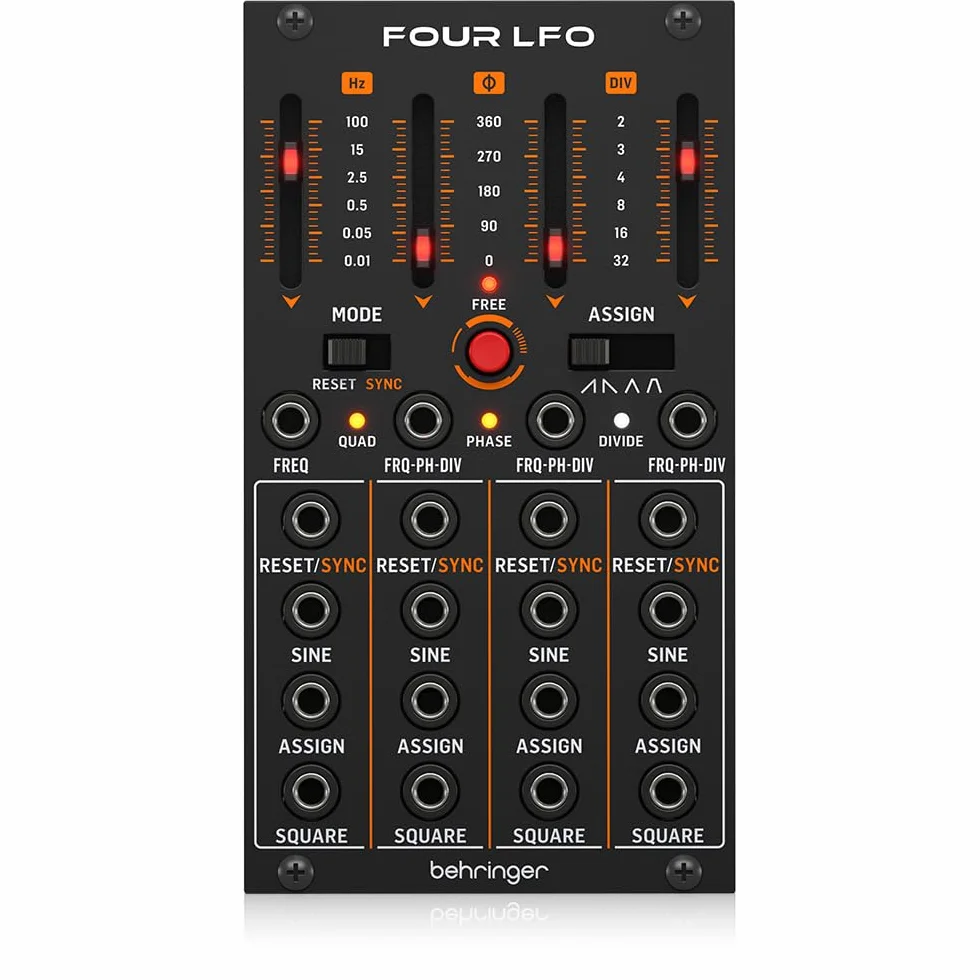 Four LFO Syntezator modularny LFO